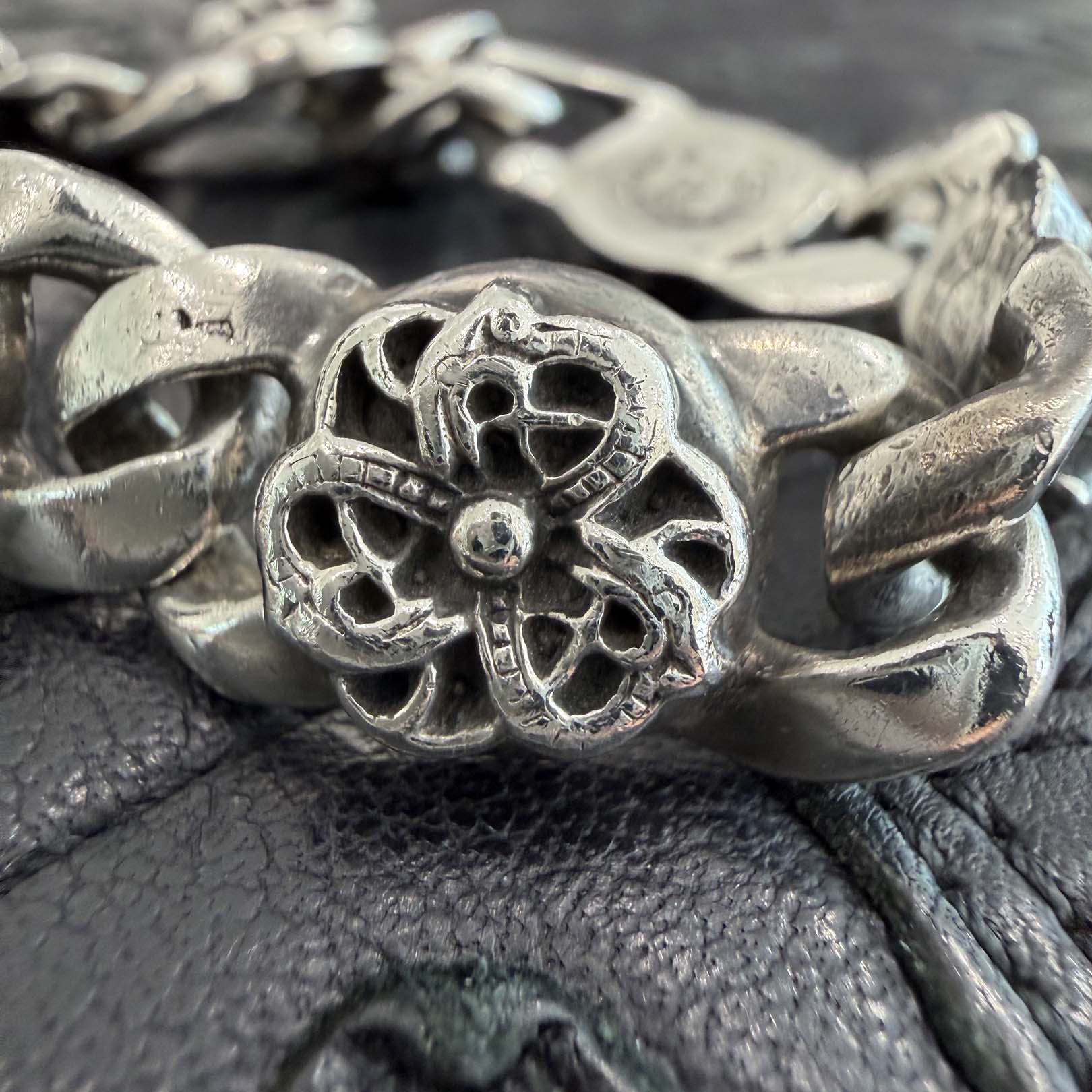 CHROME HEARTS Multi Link ID Bracelet 7 LINK クロムハーツ マルチ