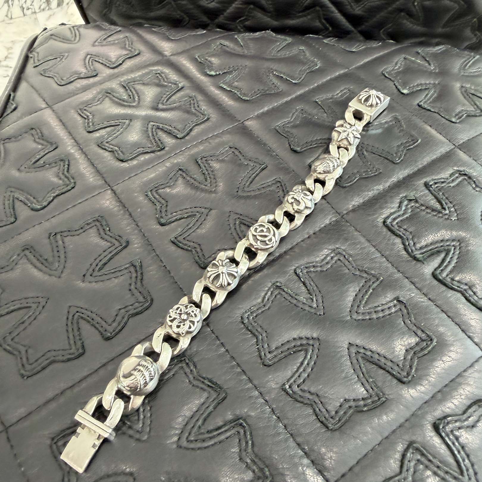 CHROME HEARTS Multi Link ID Bracelet 7 LINK クロムハーツ マルチリンク ID ブレスレット 7リンク