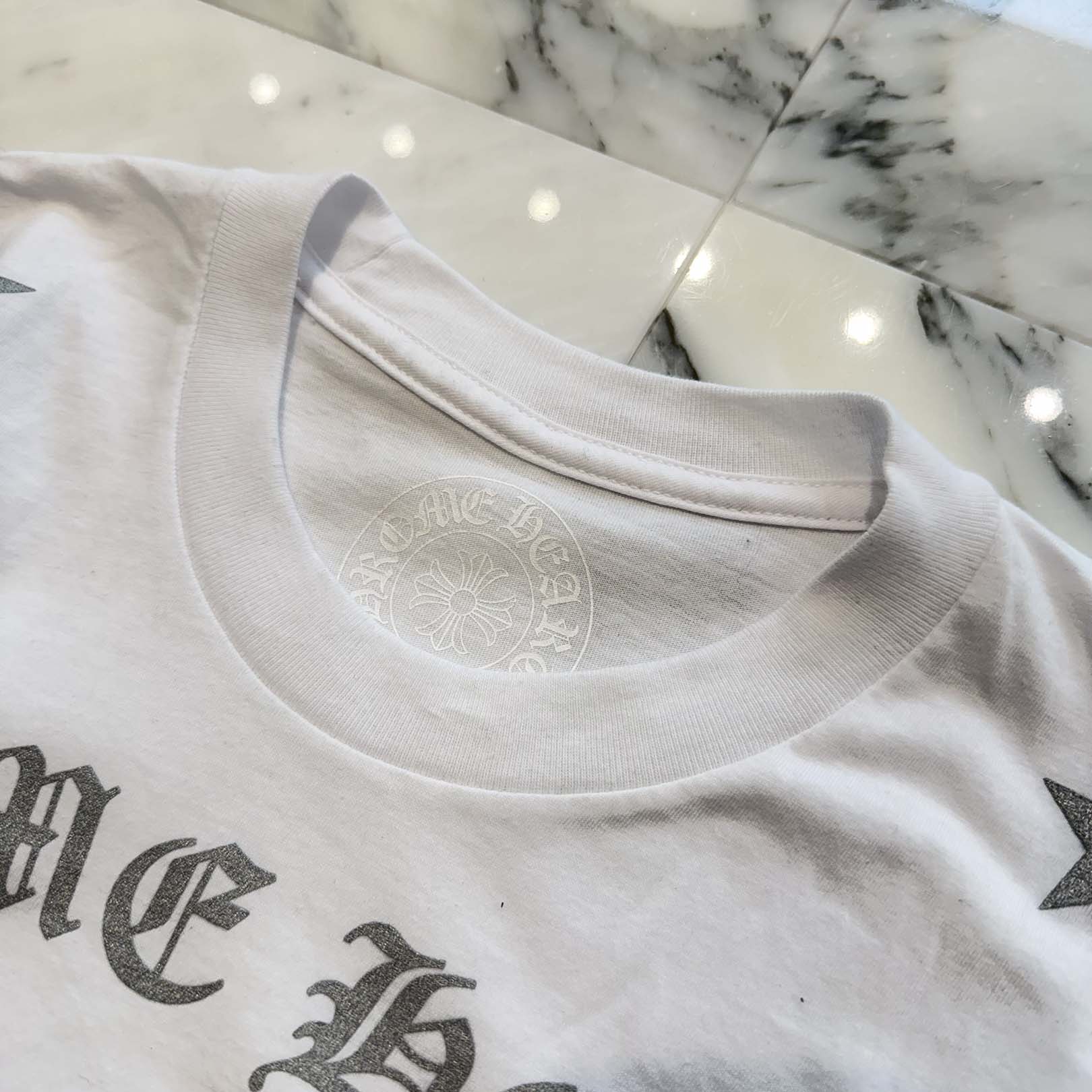 CHROME HEARTS Silver FOTI Harris Tee Size M クロムハーツ シルバー フォティ ハリス Tシャツ サイズM