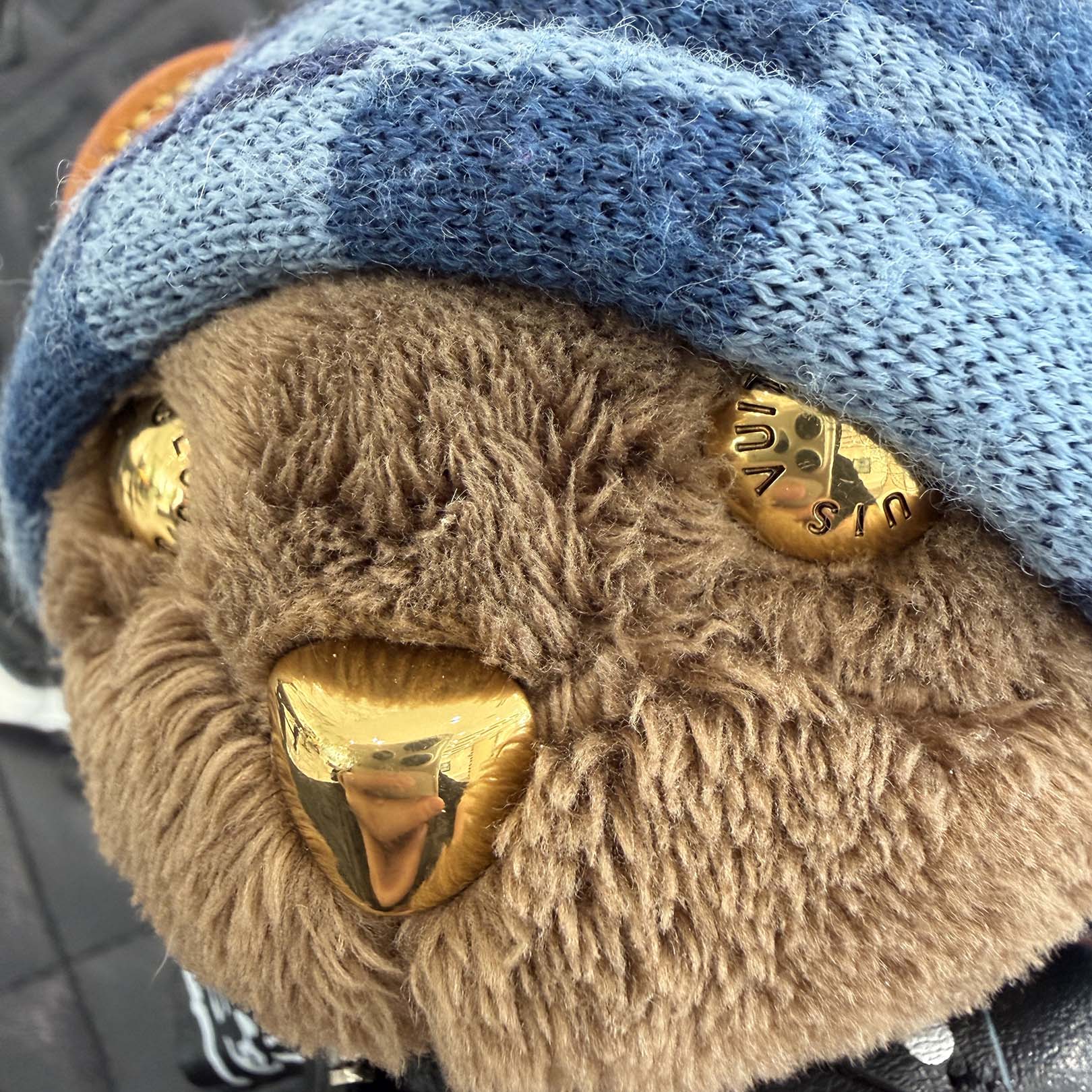 LOUIS VUITTON Bag Charm LV Louis Bear S00 M03206 ルイヴィトン