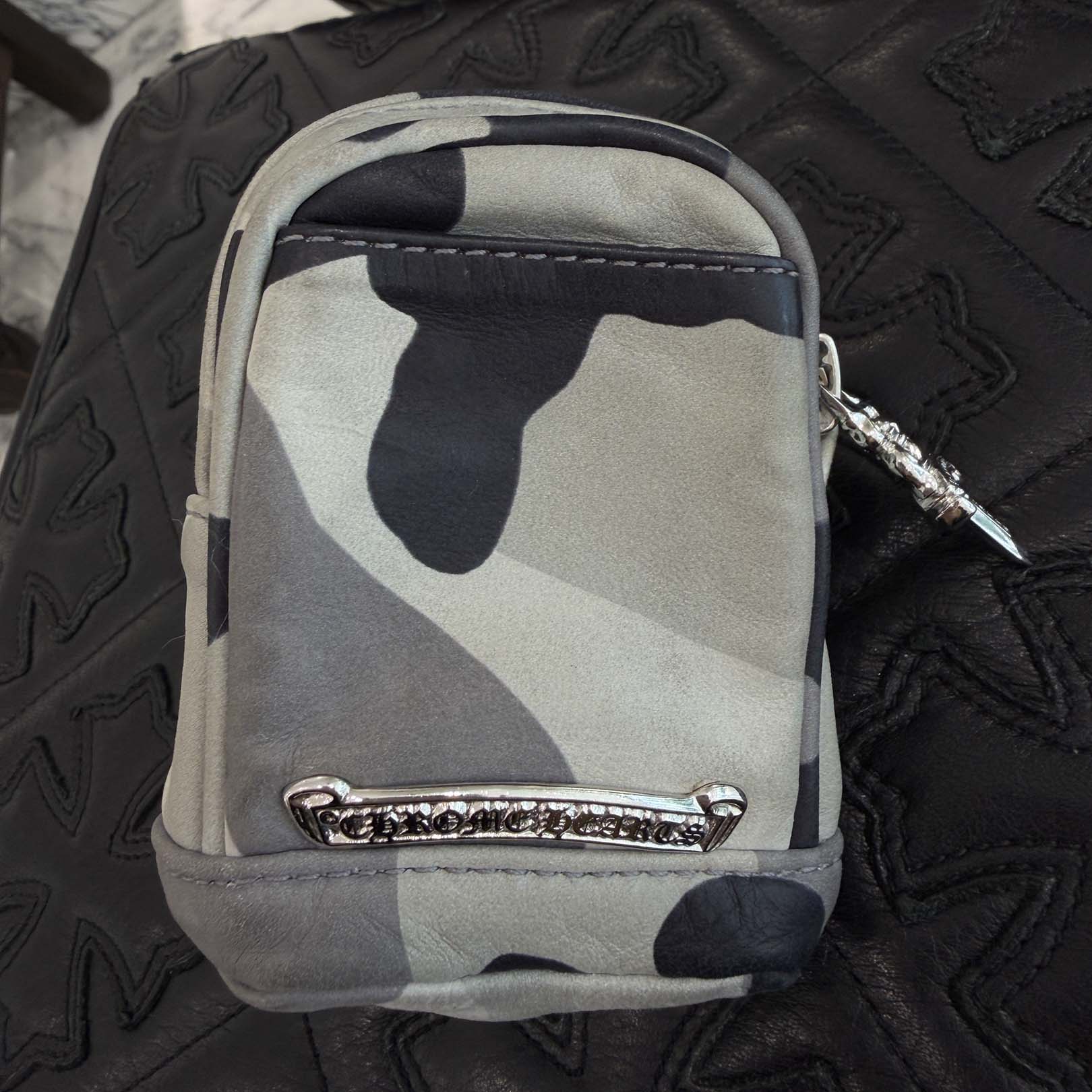 CHROME HEARTS Camo Wristher Leather Back Pack クロムハーツ カモ リスト レザー バックパック