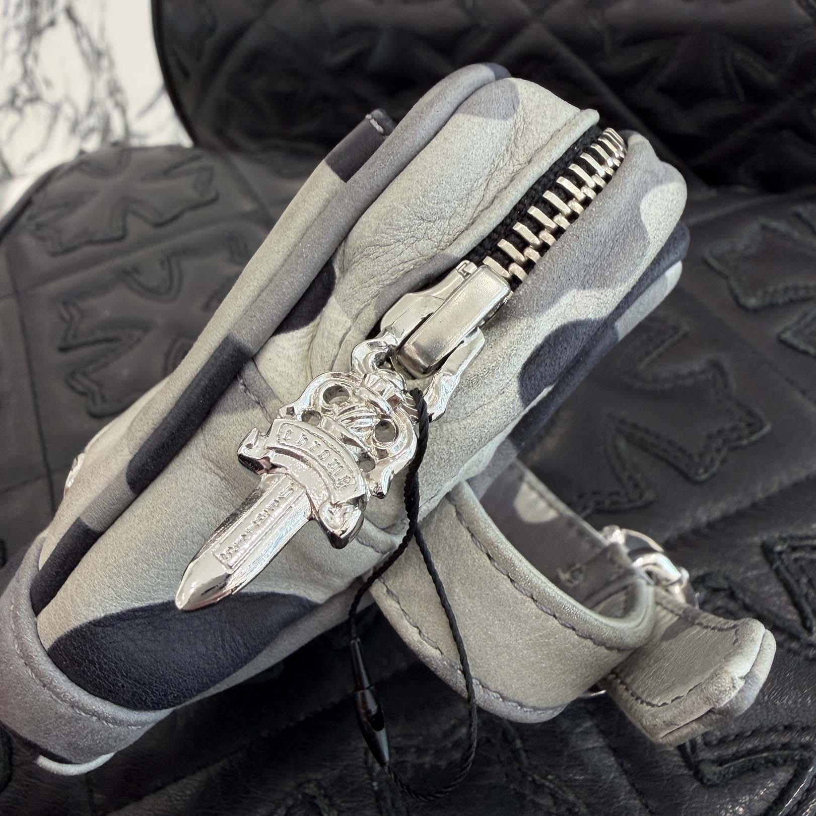 CHROME HEARTS Camo Wristher Leather Back Pack クロムハーツ カモ リスト レザー バックパック