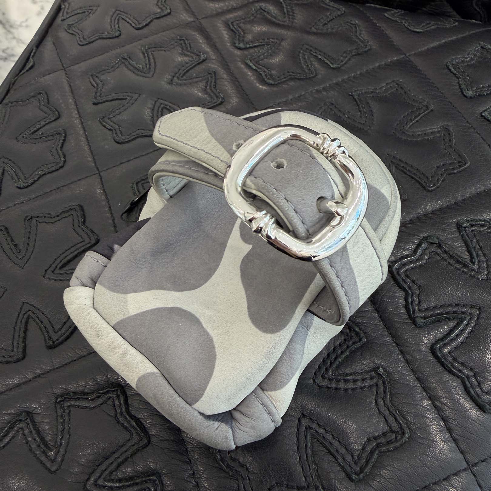 CHROME HEARTS Camo Wristher Leather Back Pack クロムハーツ カモ リスト レザー バックパック