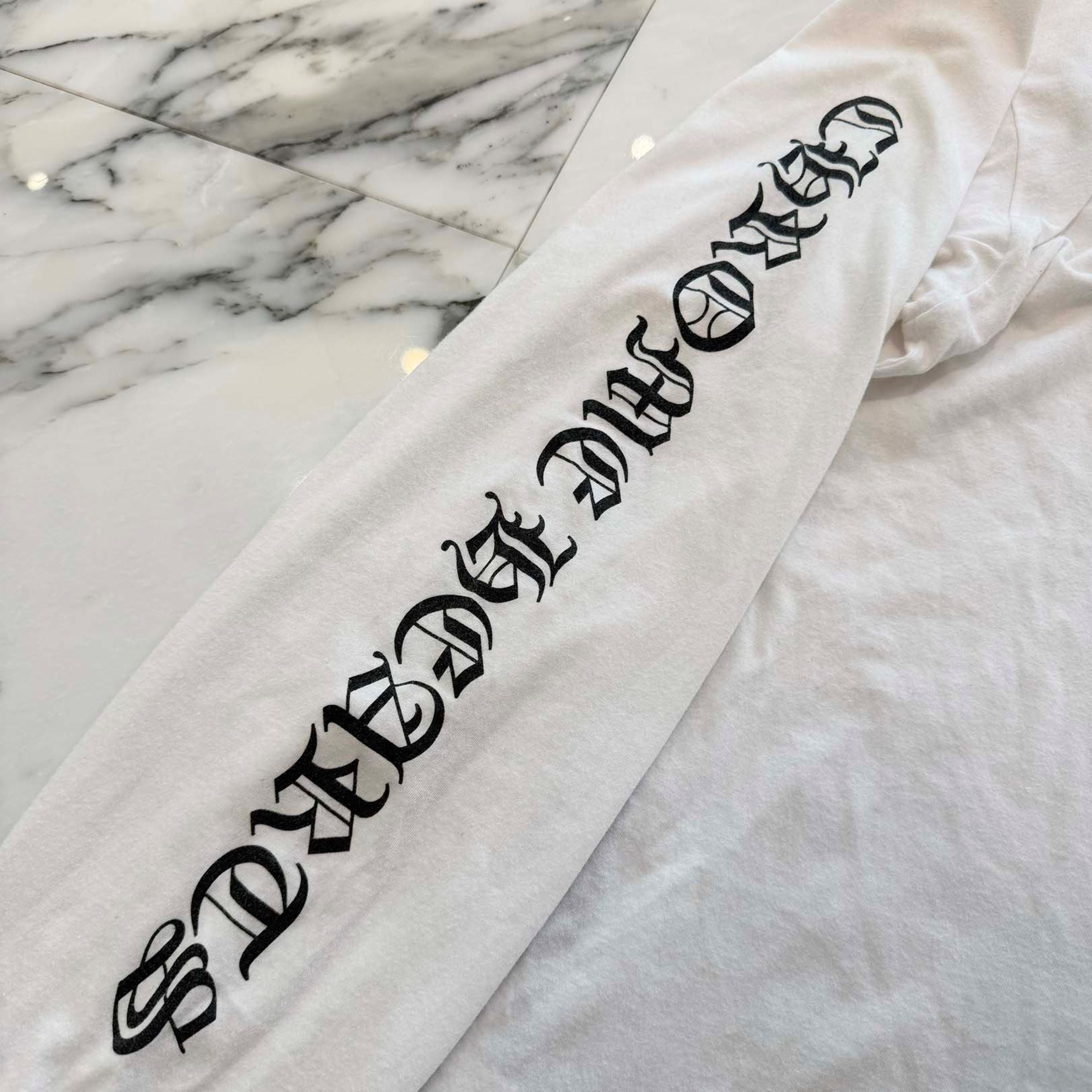 CHROME HEARTS Back Scroll Label Logo Long Sleeve Tee Size XL クロムハーツ バックスクロールラベルロゴ ロングスリーブTシャツ サイズXL
