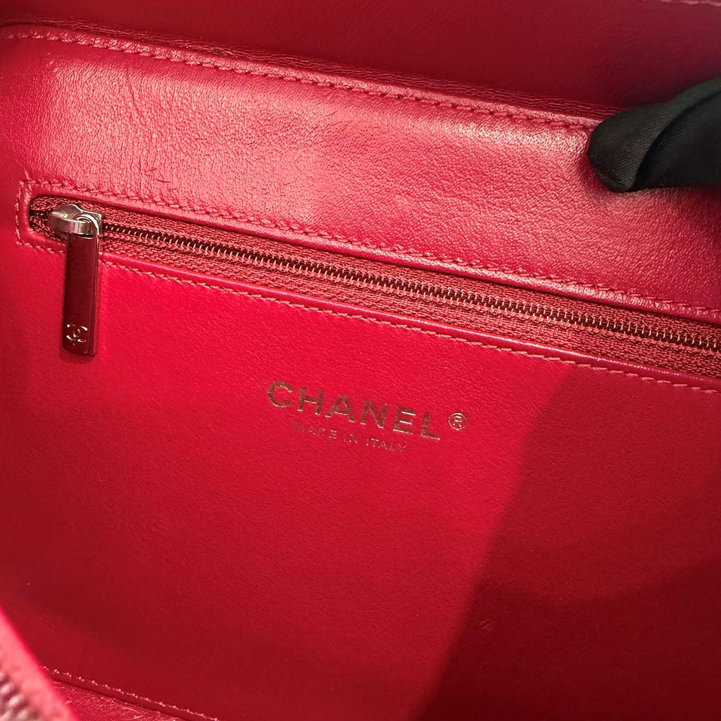 CHANEL CC Filigree Matelassé Chain Shoulder Vanity Bag A93342 シャネル CCフィリグリー マトラッセ チェーンショルダー バニティバッグ
