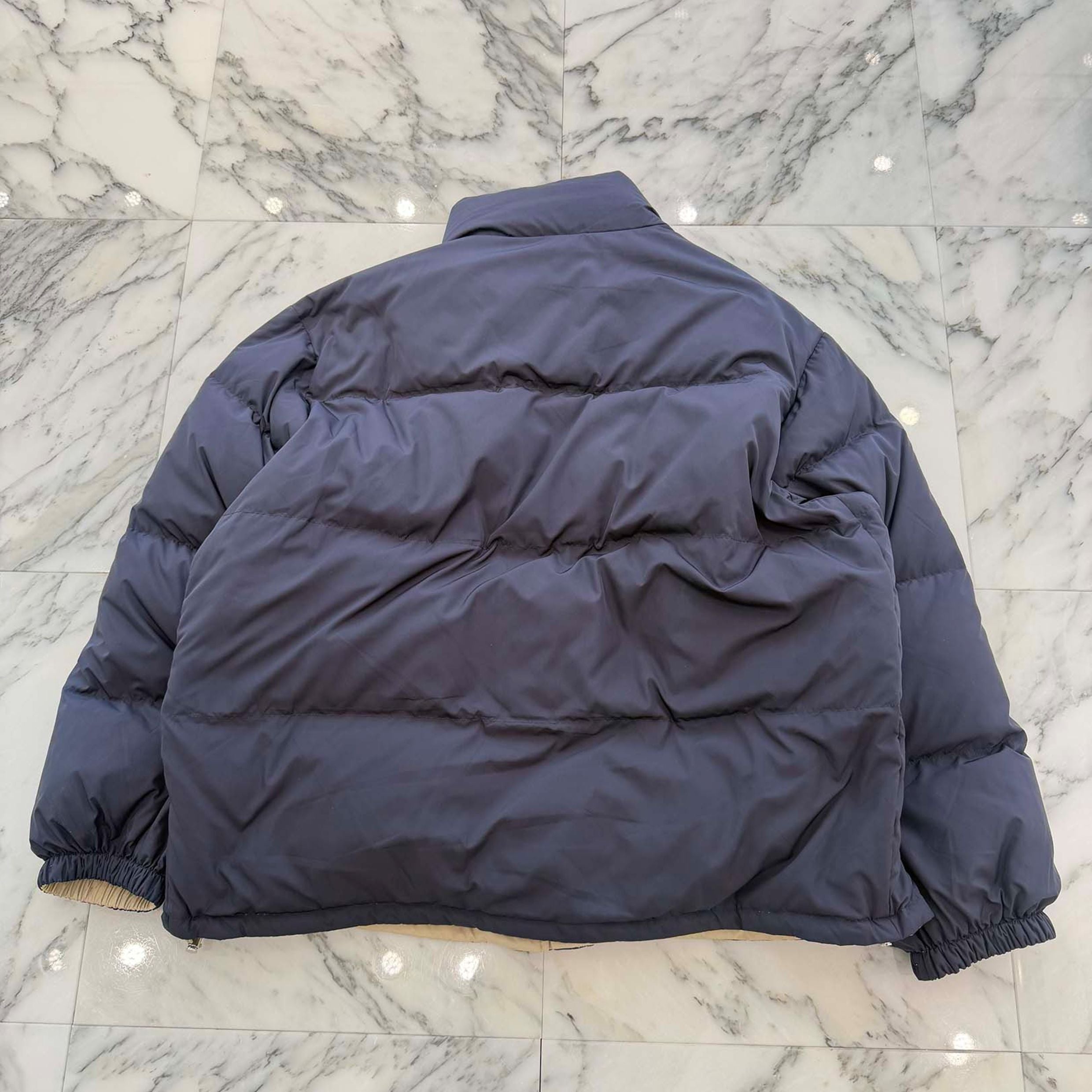 MIU MIU 2025AW Reversible Technical Pongee Down Jacket ML1320_17OP_F0OQU_S_OOO Size 40 ミュウミュウ リバーシブル テクニカルポンジー ダウンジャケット サイズ40