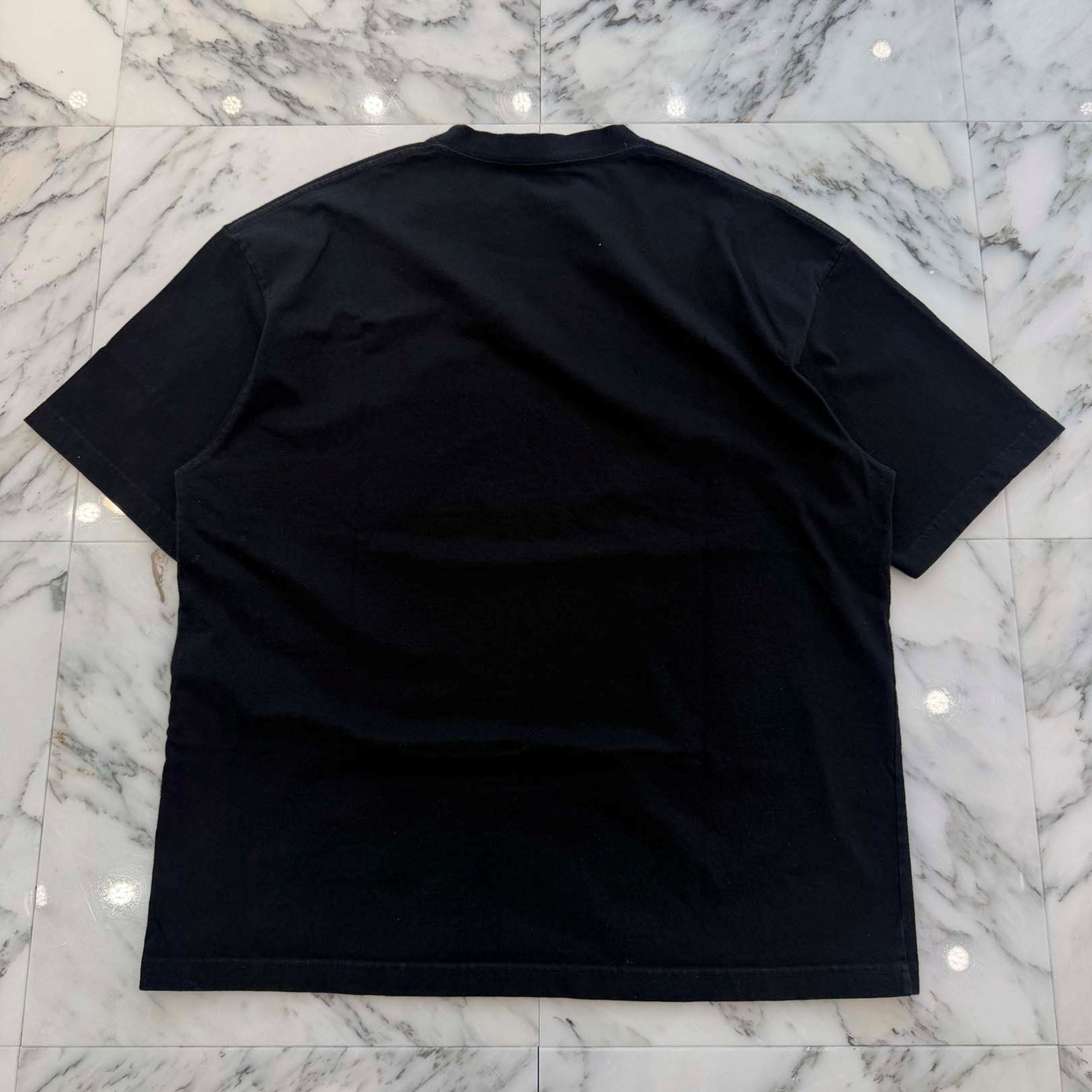 BALENCIAGA 2021AW Slime Graphic Logo Medium Fit Tee 612966 TLVF1 Size L バレンシアガ スライムグラフィックロゴ ミディアムフィットTシャツ サイズL