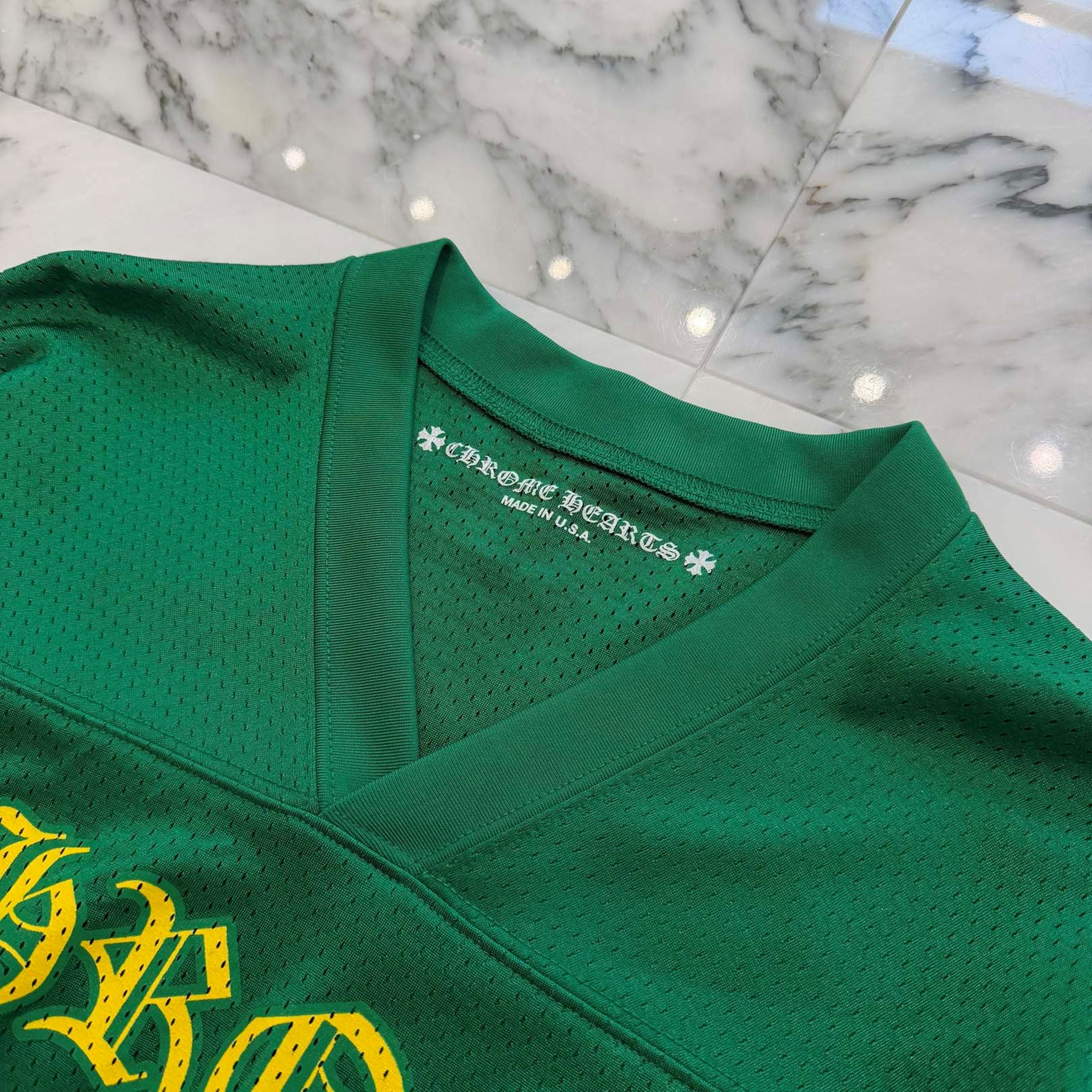 CHROME HEARTS Mesh Warm Up Jersey Size M クロムハーツ メッシュウォームアップジャージー サイズM
