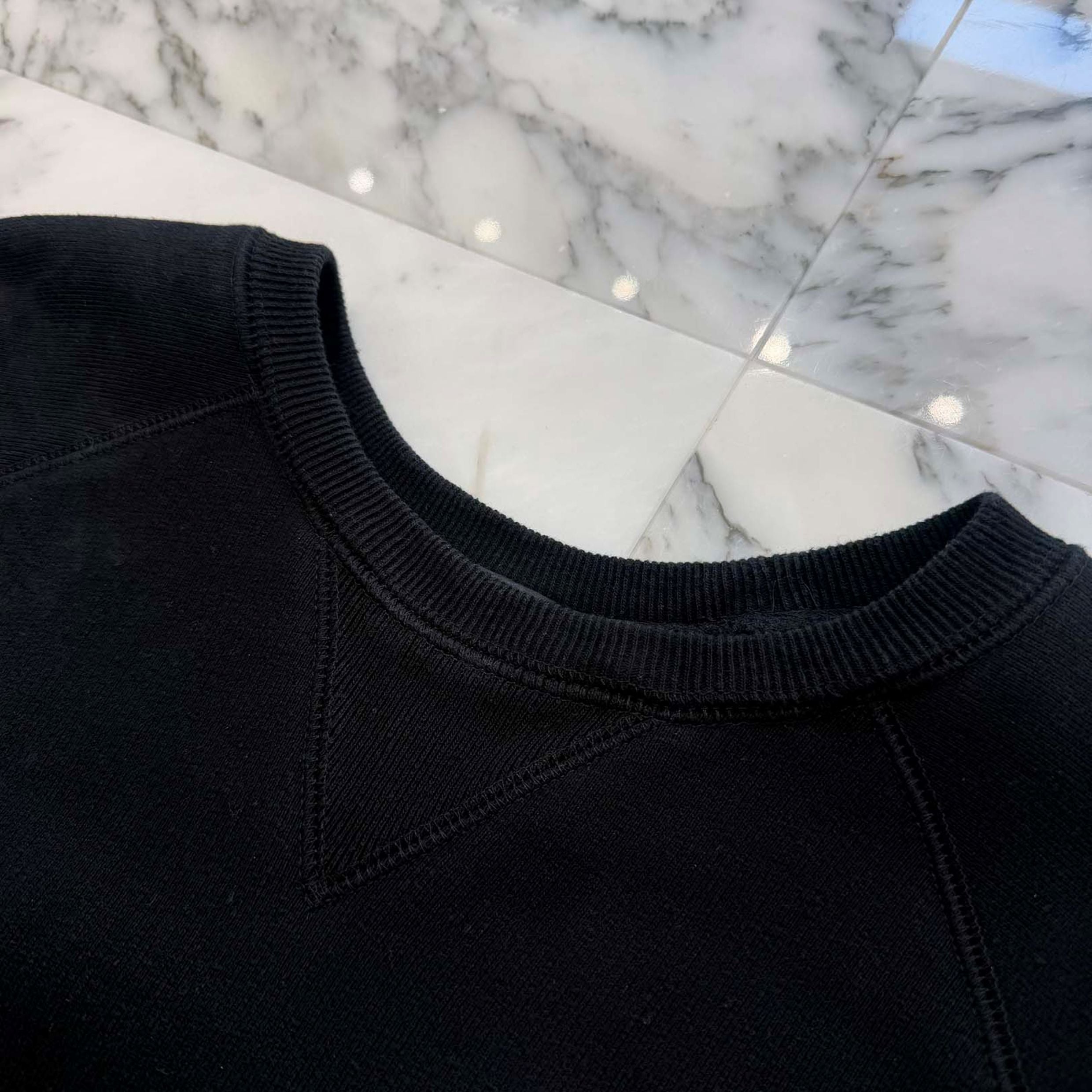 CHROME HEARTS 2025SS Y NOT Cemetery Cross Applique Embroidery Sweatshirt Size XL クロムハーツ ワイノット セメタリークロス アップリケ刺繡 スウェットシャツ サイズXL