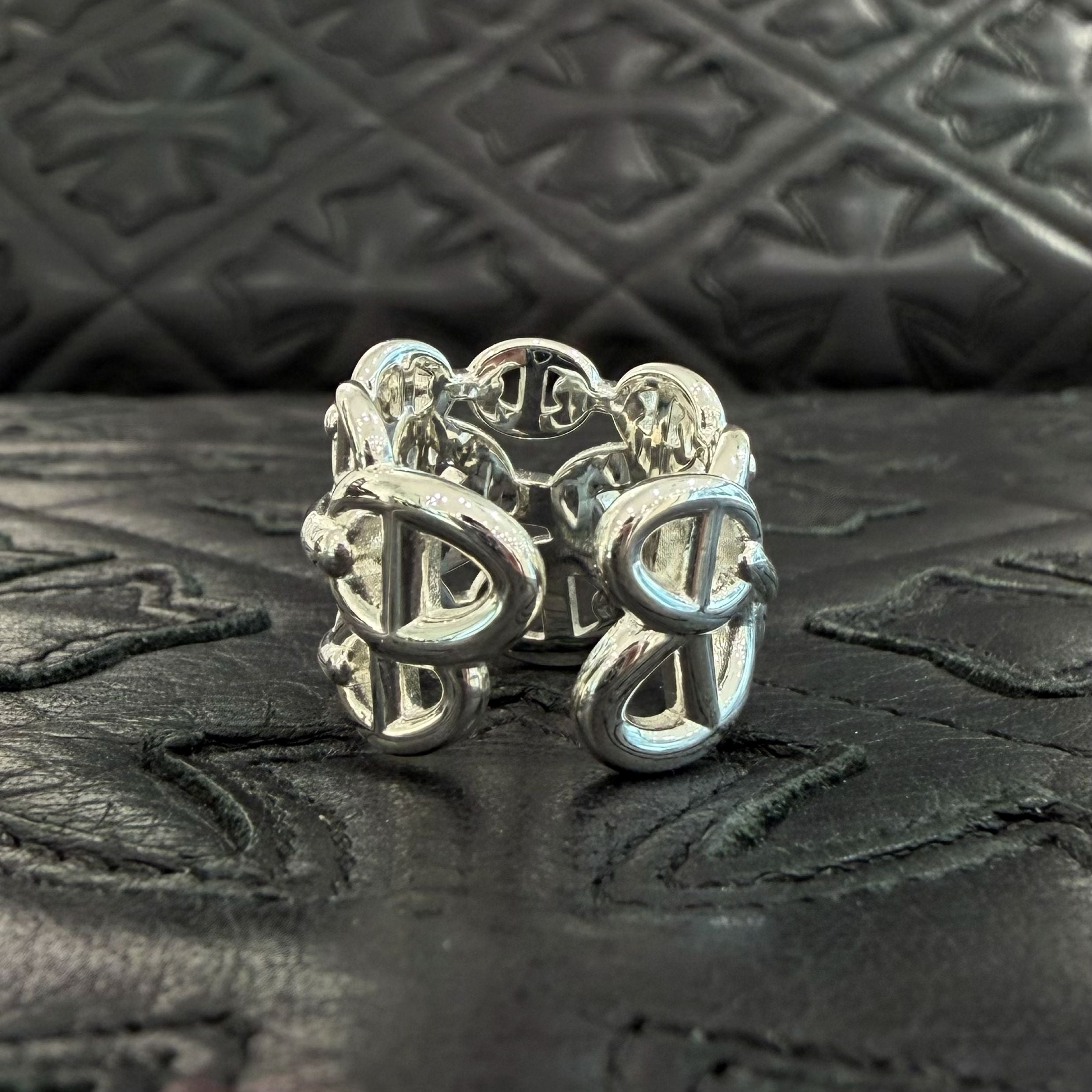 HERMES Chaine d'Ancre Anchaine GM Ring Size 53 (約13号) エルメス シェーヌダンクル アンシェネ GM リング サイズ53 (約13号)