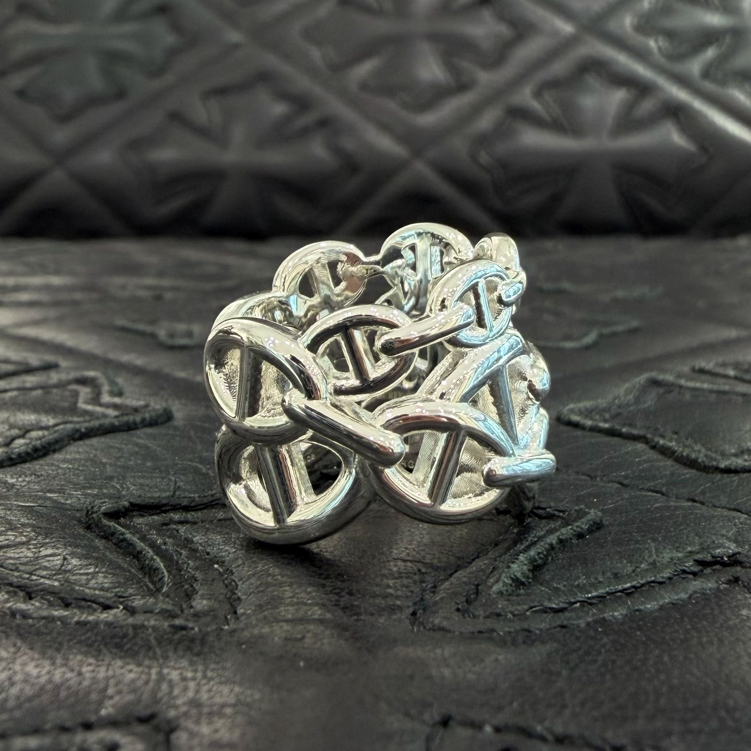 HERMES Chaine d'Ancre Anchaine GM Ring Size 53 (約13号) エルメス シェーヌダンクル アンシェネ GM リング サイズ53 (約13号)