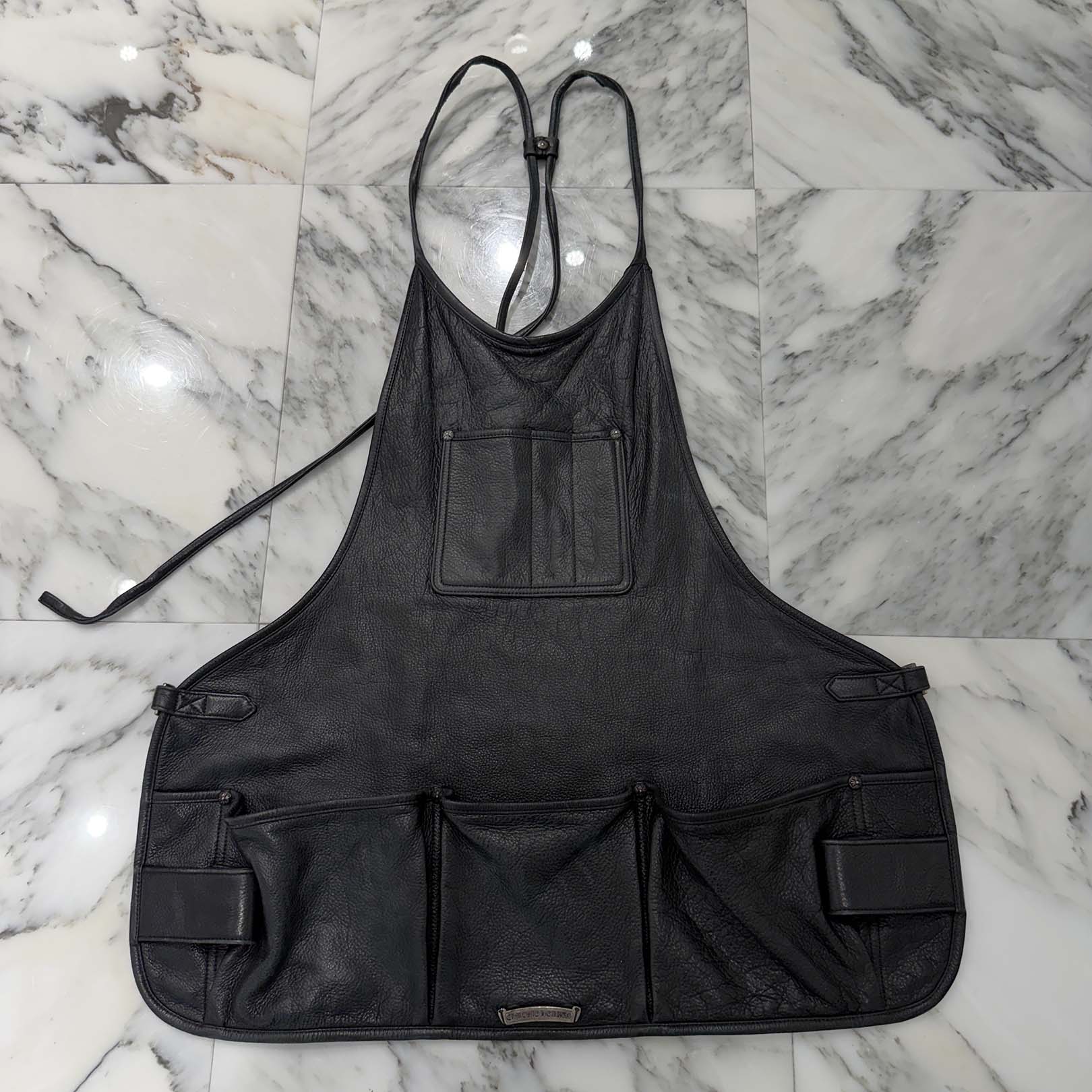 Chrome hearts クロムハーツ レザー エプロン CHROME HEARTS Leather Work Apron クロムハーツ レザー ワーク