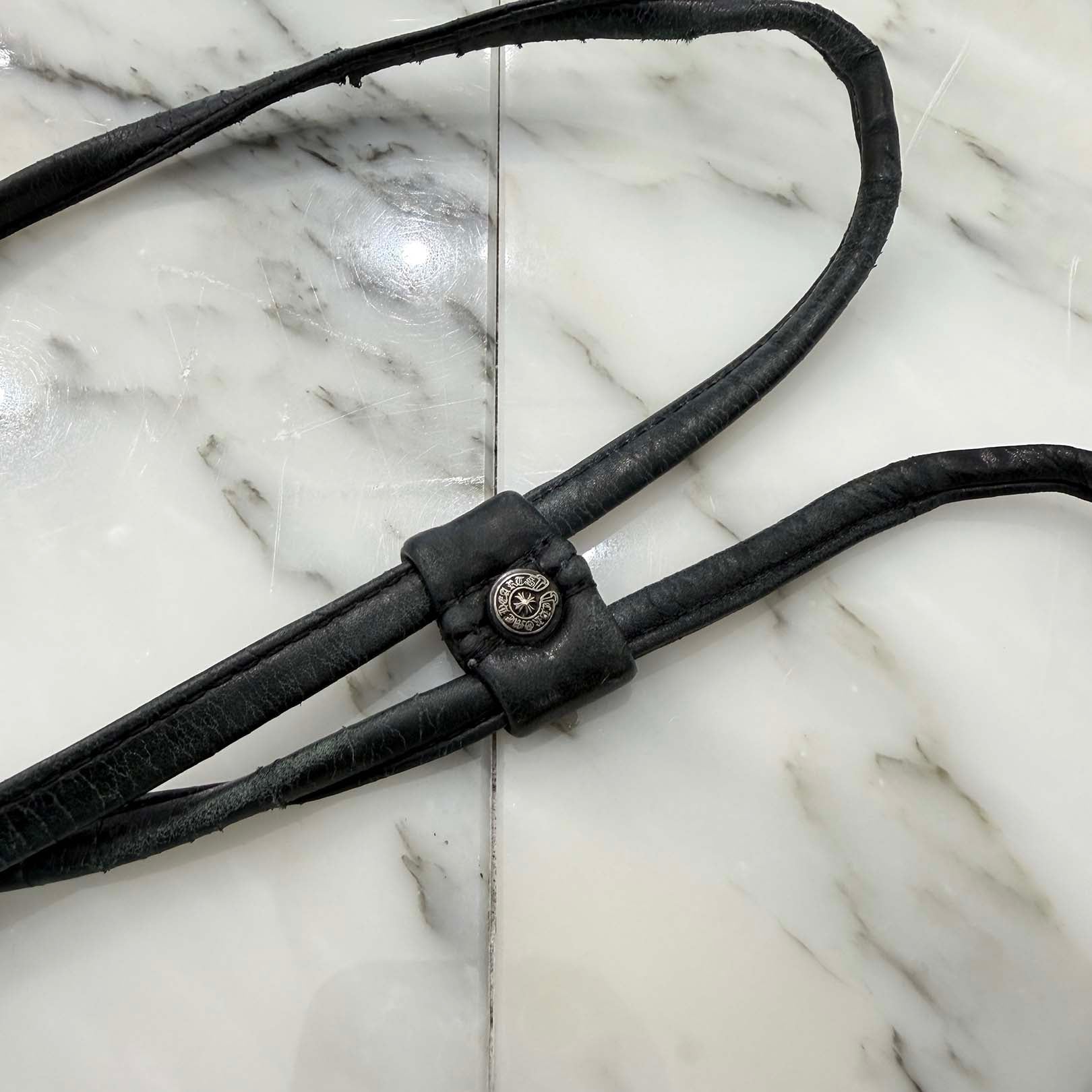 CHROME HEARTS Leather Work Apron クロムハーツ レザー ワーク エプロン