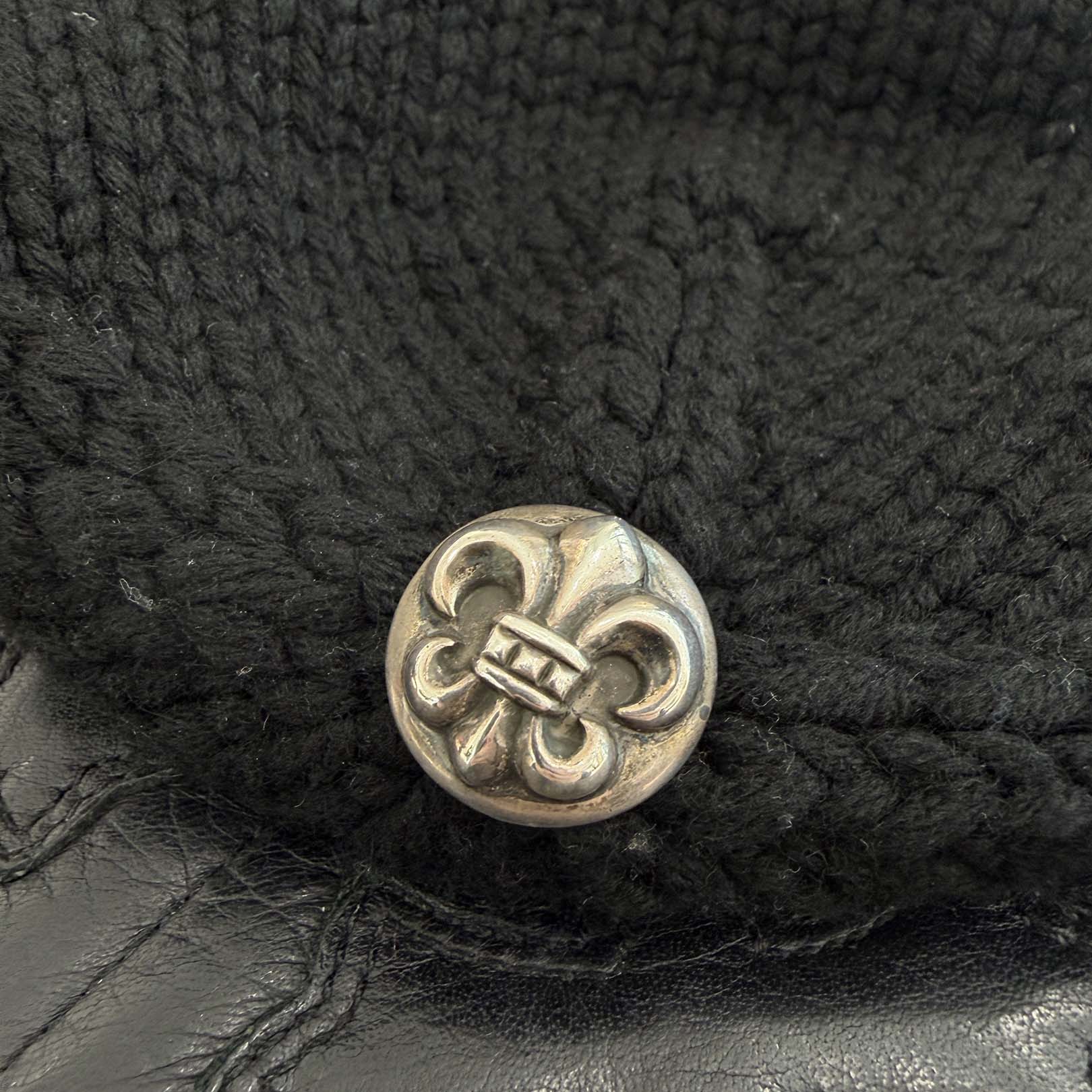 CHROME HEARTS Cashmere BS Flare Cross Patch Beanie Size ONE SIZE（26cm）クロムハーツ カシミヤ BSフレア クロスパッチ ビーニーサイズ ONE SIZE（26cm）