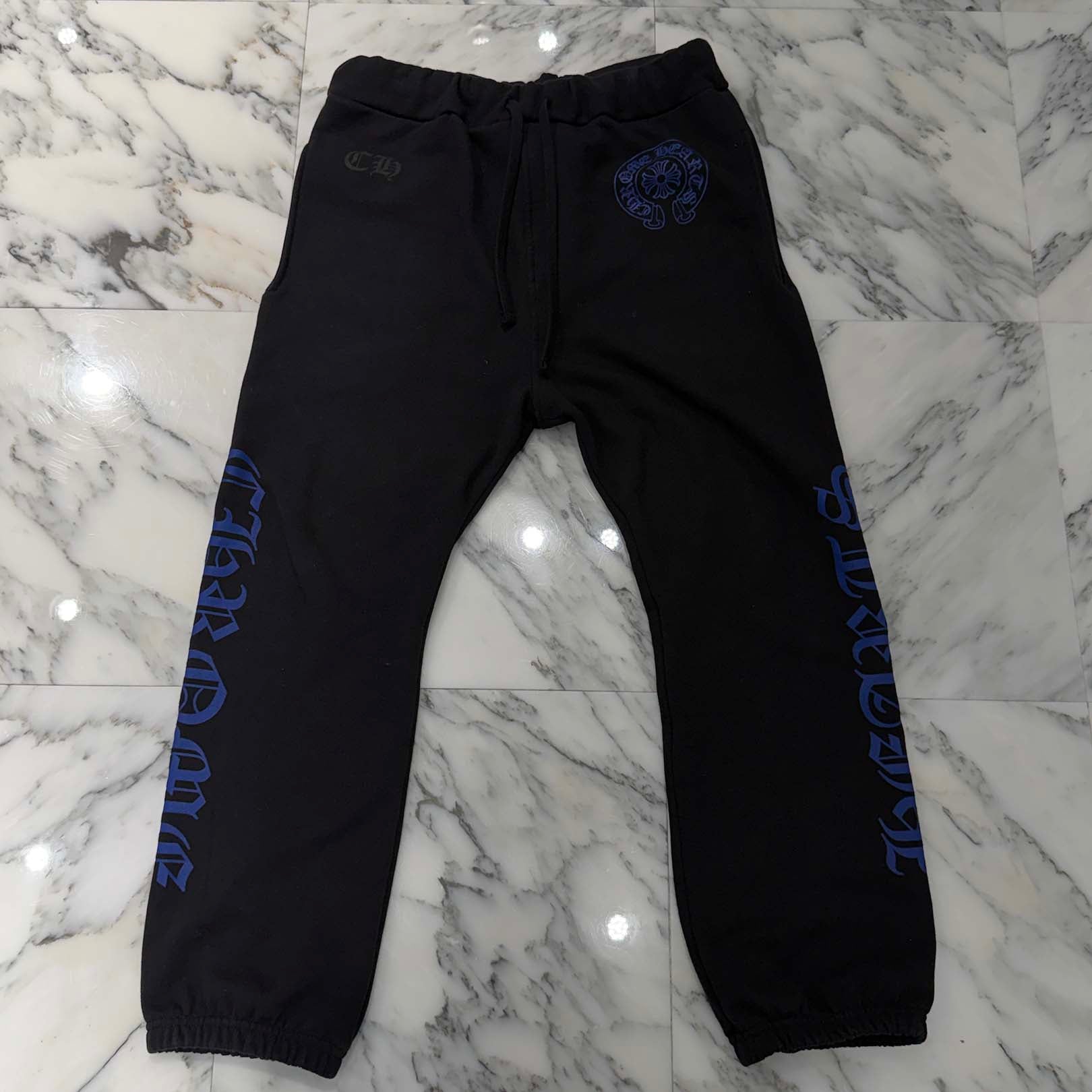 CHROME HEARTS Horseshoe Side Logo Sweat Long Pants Size M クロムハーツ ホースシュー サイドロゴ スウェットロングパンツ サイズM