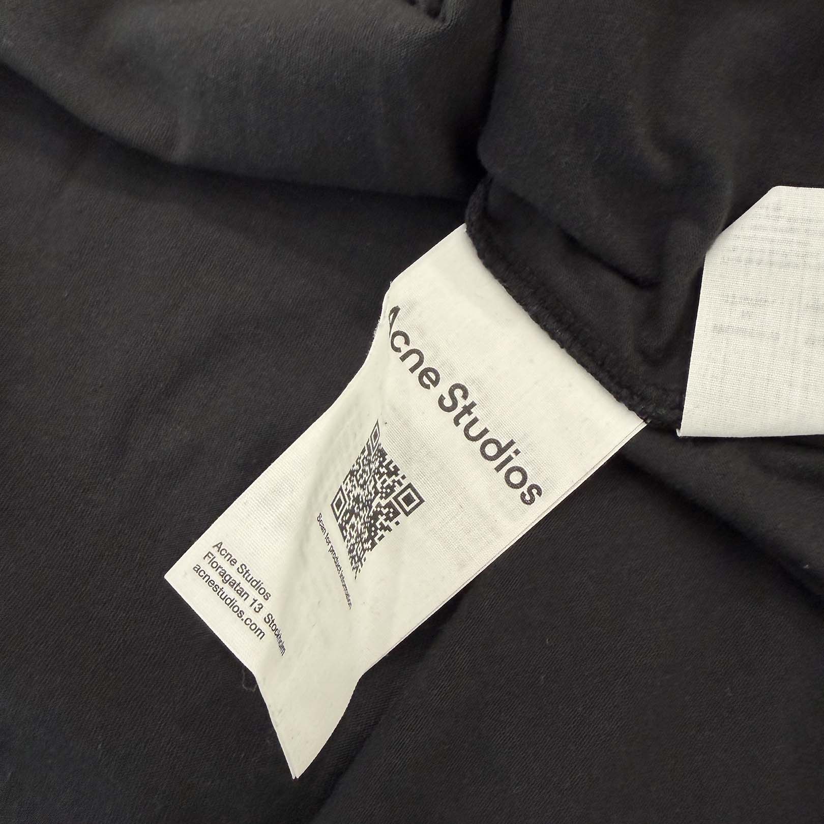 Acne Studios 2025AW Autograph Logo Crew Neck Tee CL0388-BM0 Size S/M アクネストゥディオズ オートグラフ ロゴ クルーネック Tシャツ サイズS/M