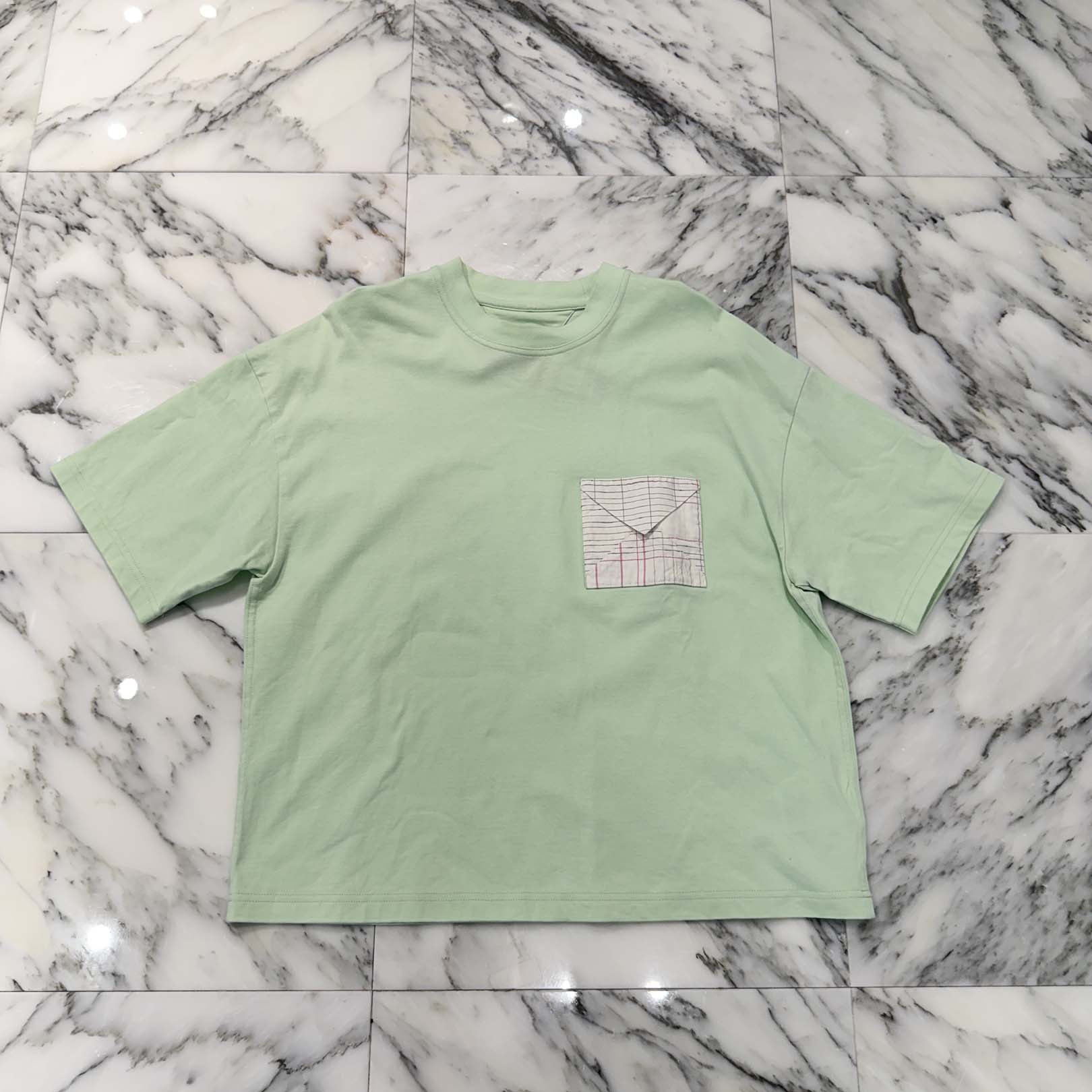 BOTTEGA VENETA 2023SS Pima Cotton Jersey Oversized Tee 804276 V4N50 3912 Size XS ボッテガ・ヴェネタ ピマ コットン ジャージー オーバーサイズ Tシャツ サイズXS