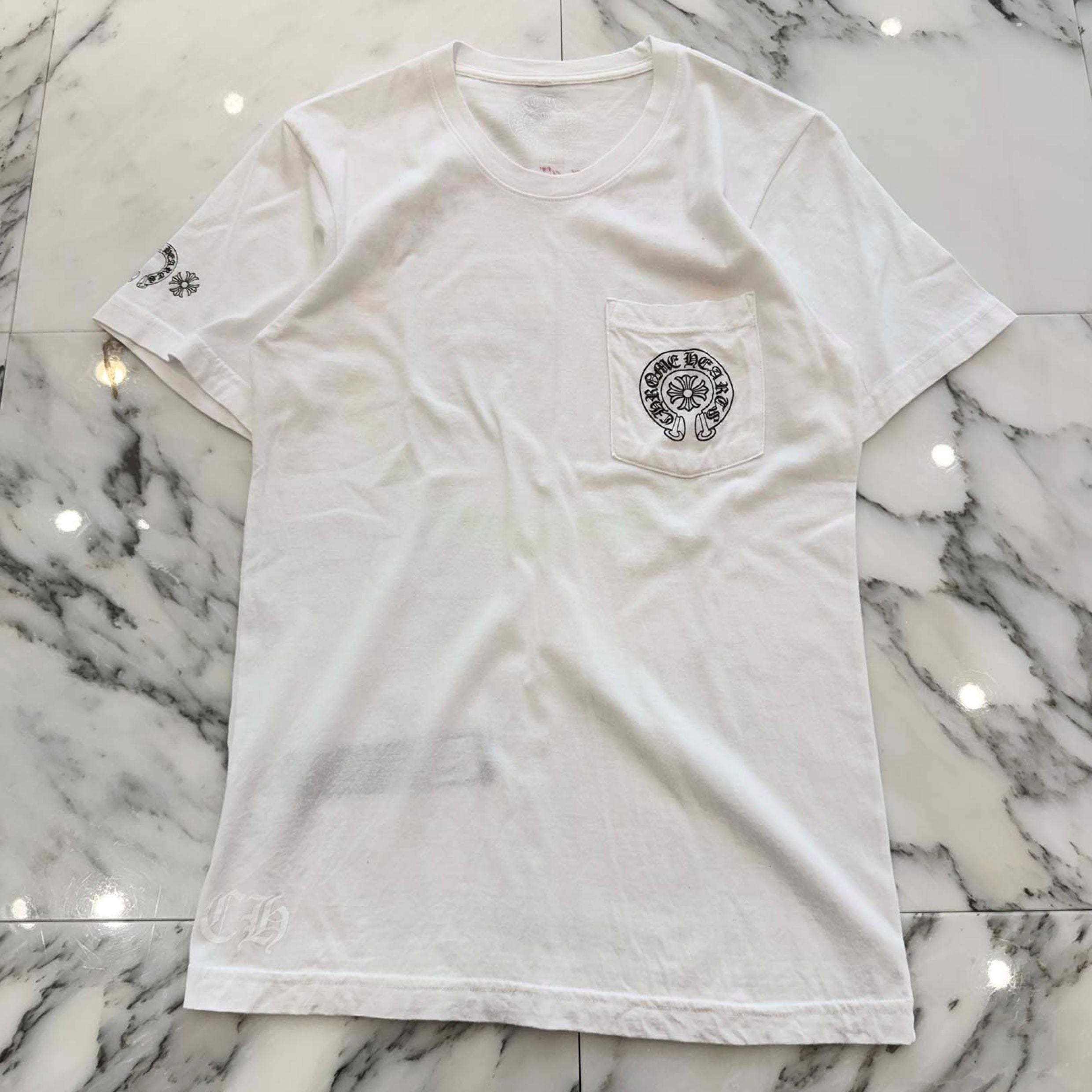 CHROME HEARTS Back Grad Circle Logo Tee Size S クロムハーツ バックグラデーション サークルロゴ Tシャツ サイズS