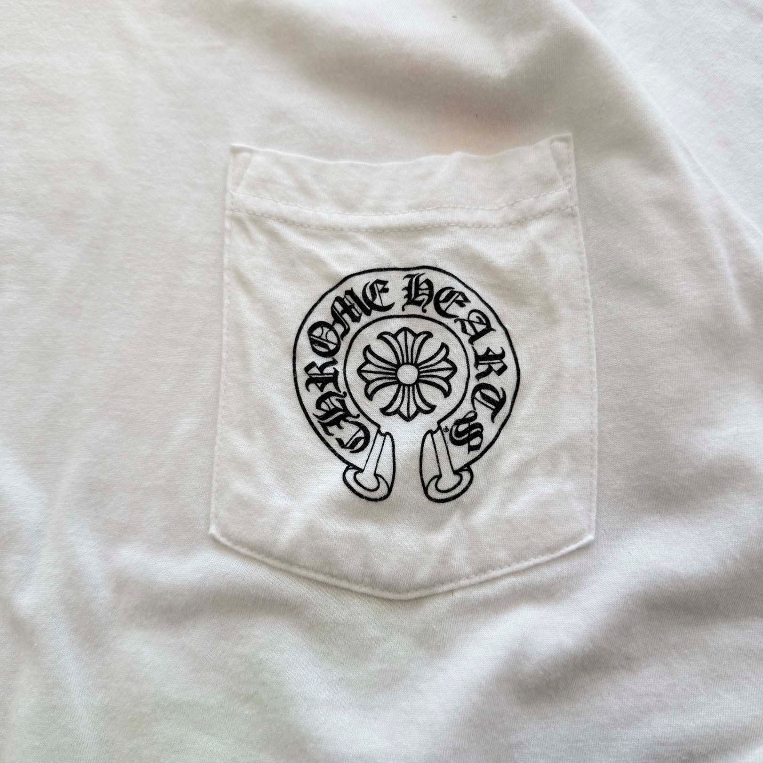 CHROME HEARTS Back Grad Circle Logo Tee Size S クロムハーツ バックグラデーション サークルロゴ Tシャツ サイズS