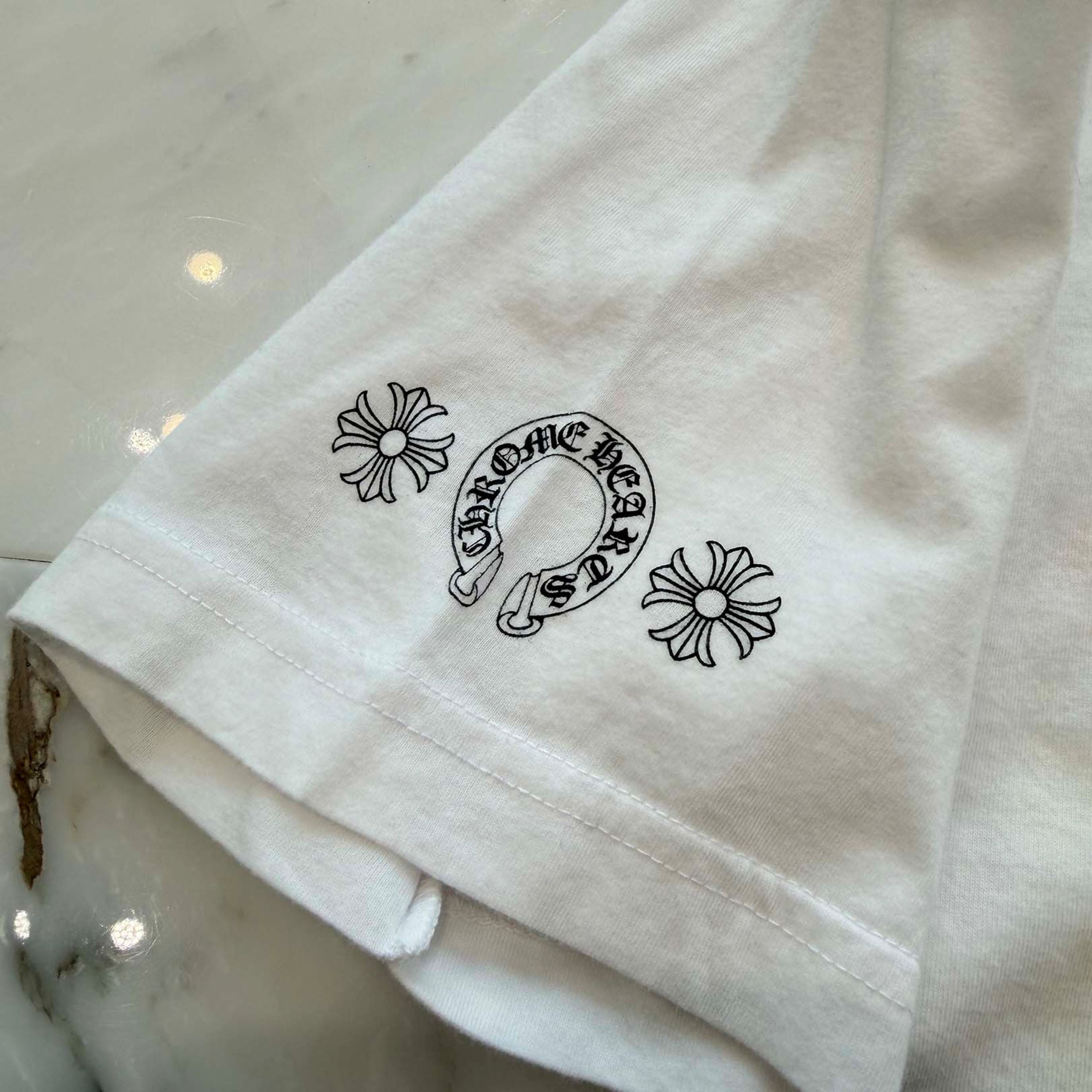 CHROME HEARTS Back Grad Circle Logo Tee Size S クロムハーツ バックグラデーション サークルロゴ Tシャツ サイズS
