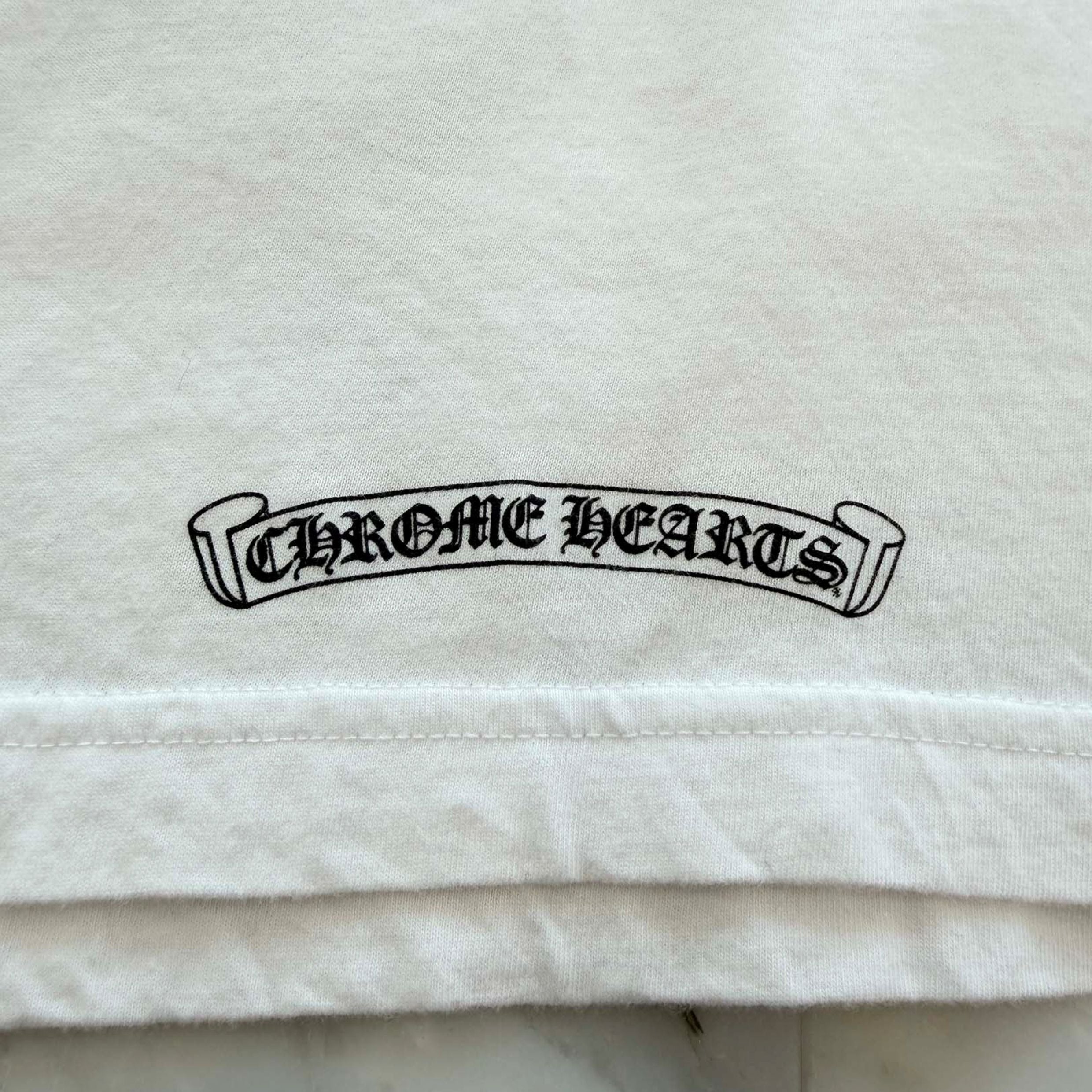 CHROME HEARTS Back Grad Circle Logo Tee Size S クロムハーツ バックグラデーション サークルロゴ Tシャツ サイズS