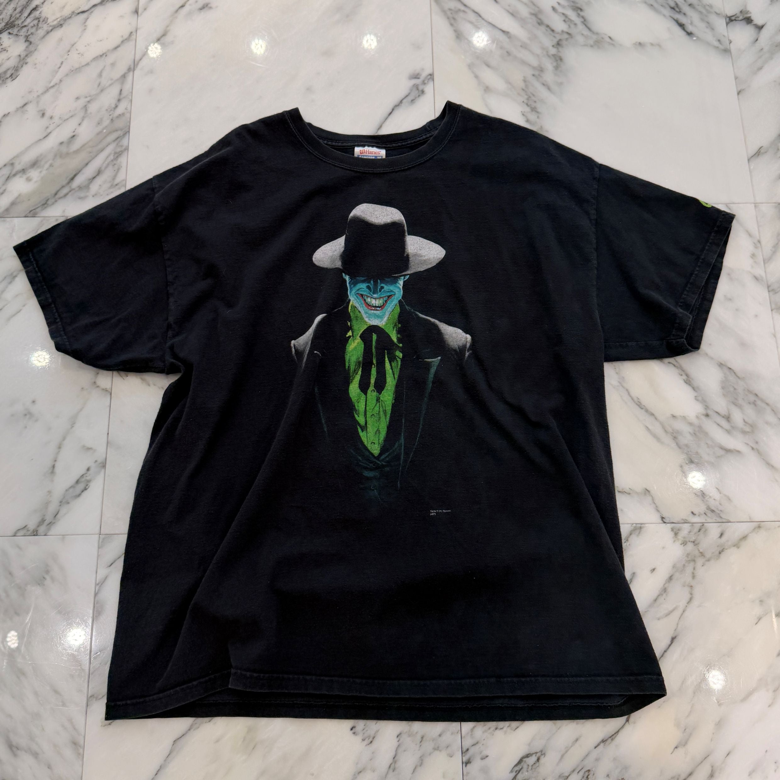 Vintage 00's DC Comics " The Joker " Print Hanes Tee Size XL ヴィンテージ 00's DC コミックス "ザ・ジョーカー" プリント ヘインズ社製Tシャツ サイズXL