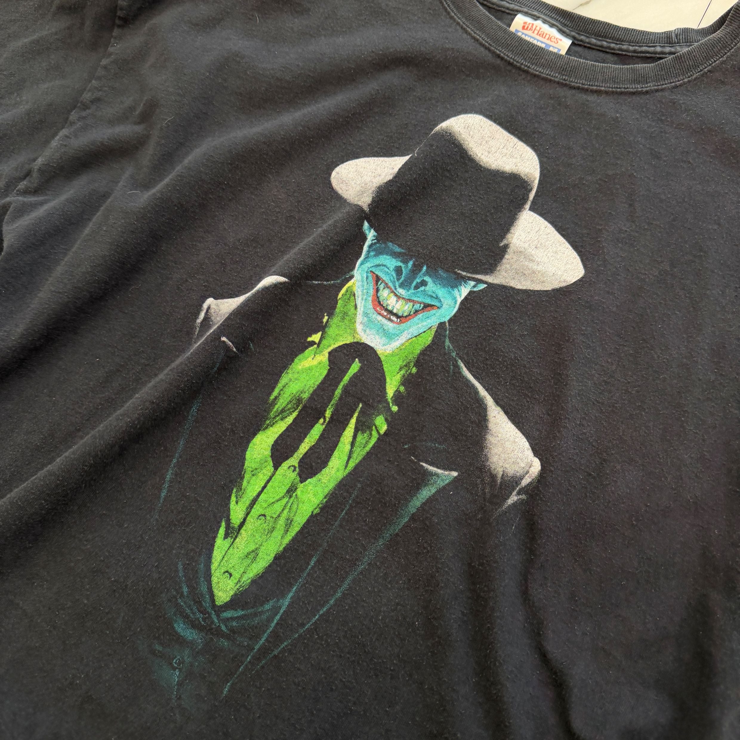 Vintage 00's DC Comics " The Joker " Print Hanes Tee Size XL ヴィンテージ 00's DC コミックス "ザ・ジョーカー" プリント ヘインズ社製Tシャツ サイズXL