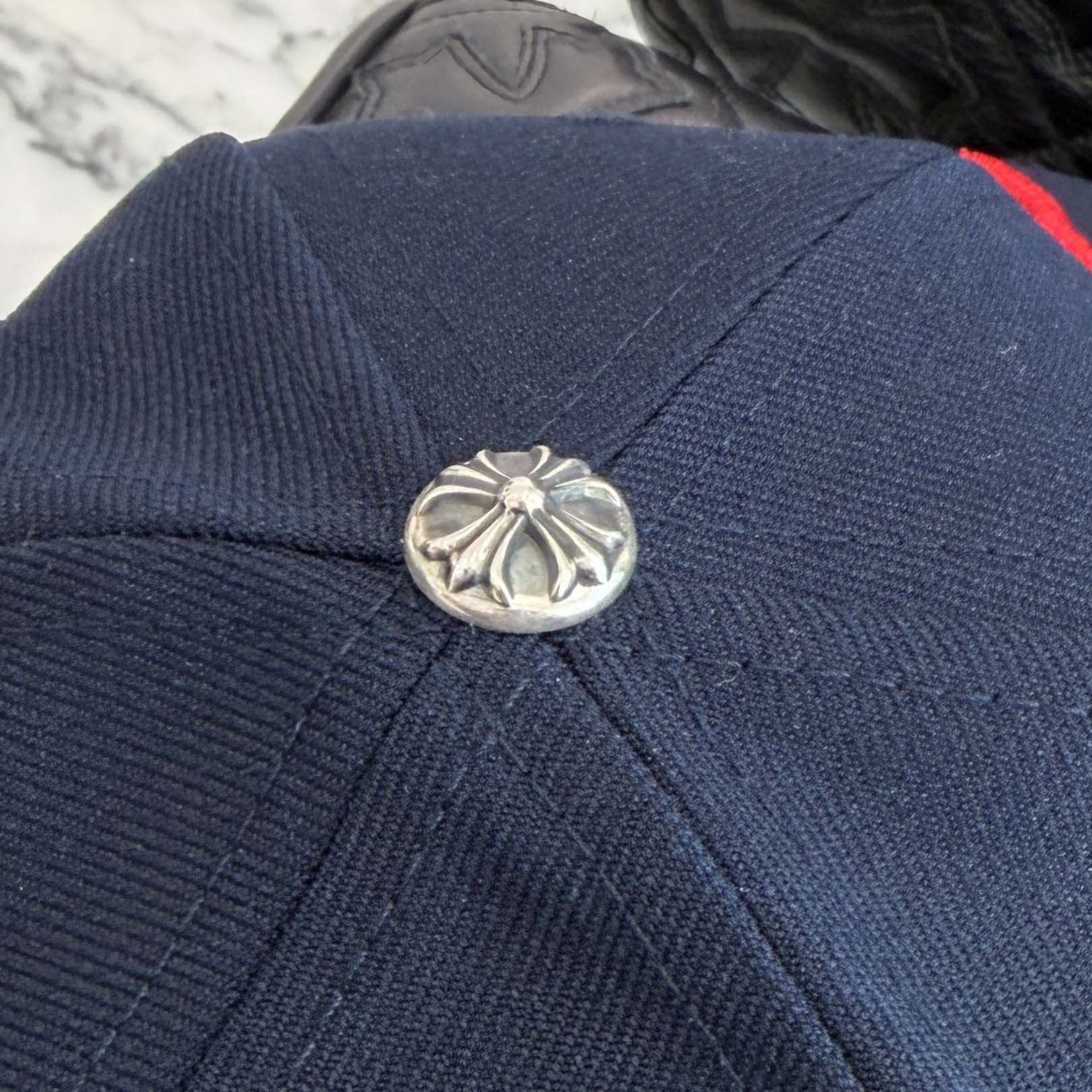 CHROME HEARTS 2025AW CH Logo Embroidery Trucker Cap Size ONE SIZE (51-61) クロムハーツ CHロゴ刺繍 トラッカーキャップ サイズONE SIZE (51-61)