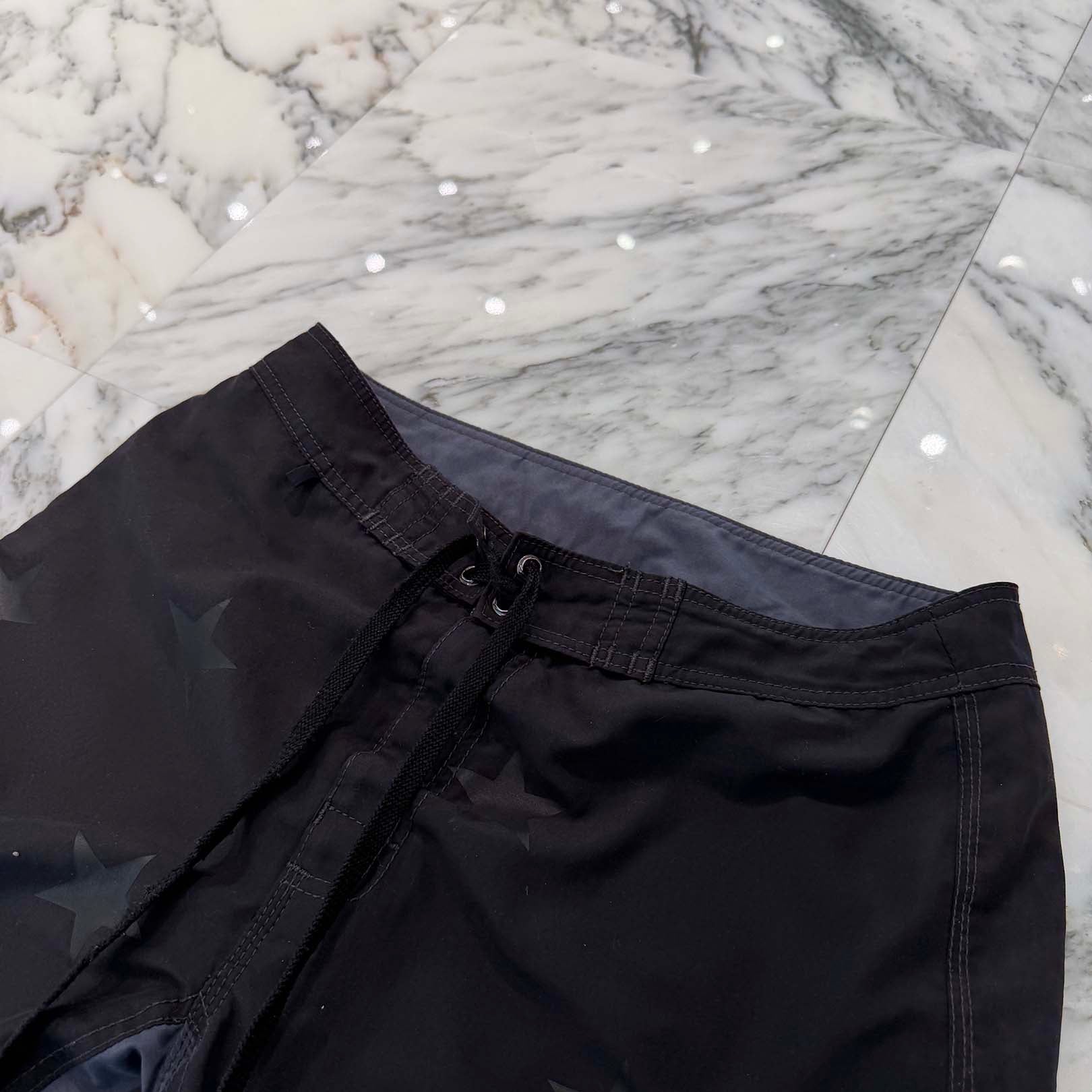 CHROME HEARTS 1 Cross Leather Patch Star Surf Short Pants Size 31 クロムハーツ 1 クロス レザーパッチ スターサーフショートパンツ サイズ31
