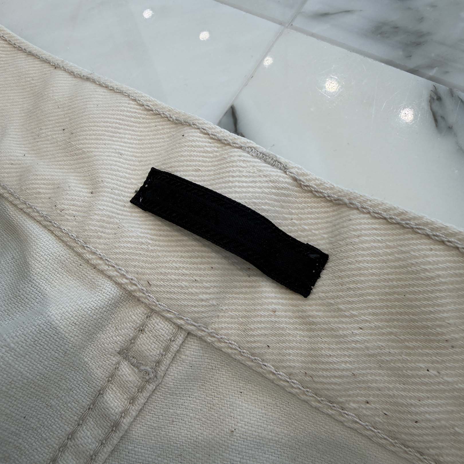 PRADA 2022SS Triangle Logo Plate Straight Denim Pants GEP340 S221 13HQ Size 30 プラダ トライアングルロゴプレート ストレートデニムパンツ サイズ30