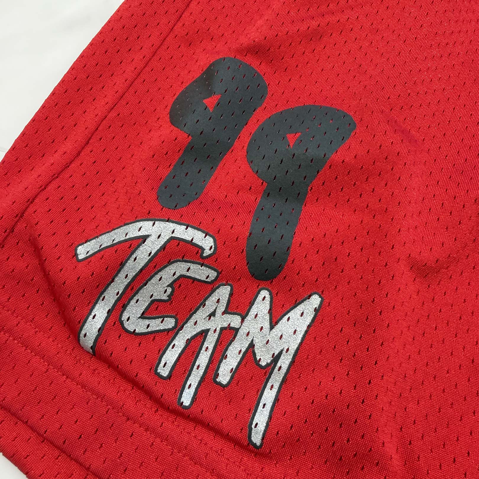 CHROME HEARTS × MATTY BOY "TEAM" Mesh Varsity Shorts Size S クロムハーツ × マッティボーイ チームメッシュバーシティ ショーツ サイズS