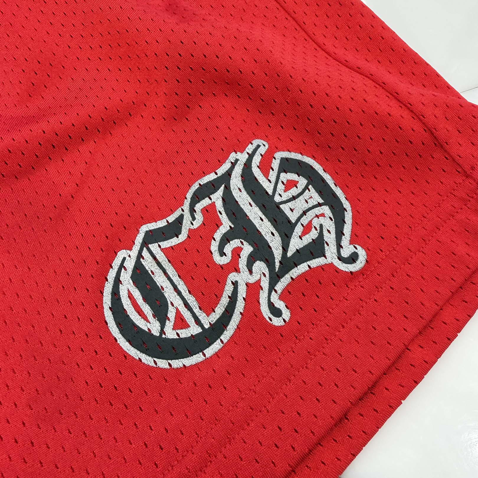 CHROME HEARTS × MATTY BOY "TEAM" Mesh Varsity Shorts Size S クロムハーツ × マッティボーイ チームメッシュバーシティ ショーツ サイズS