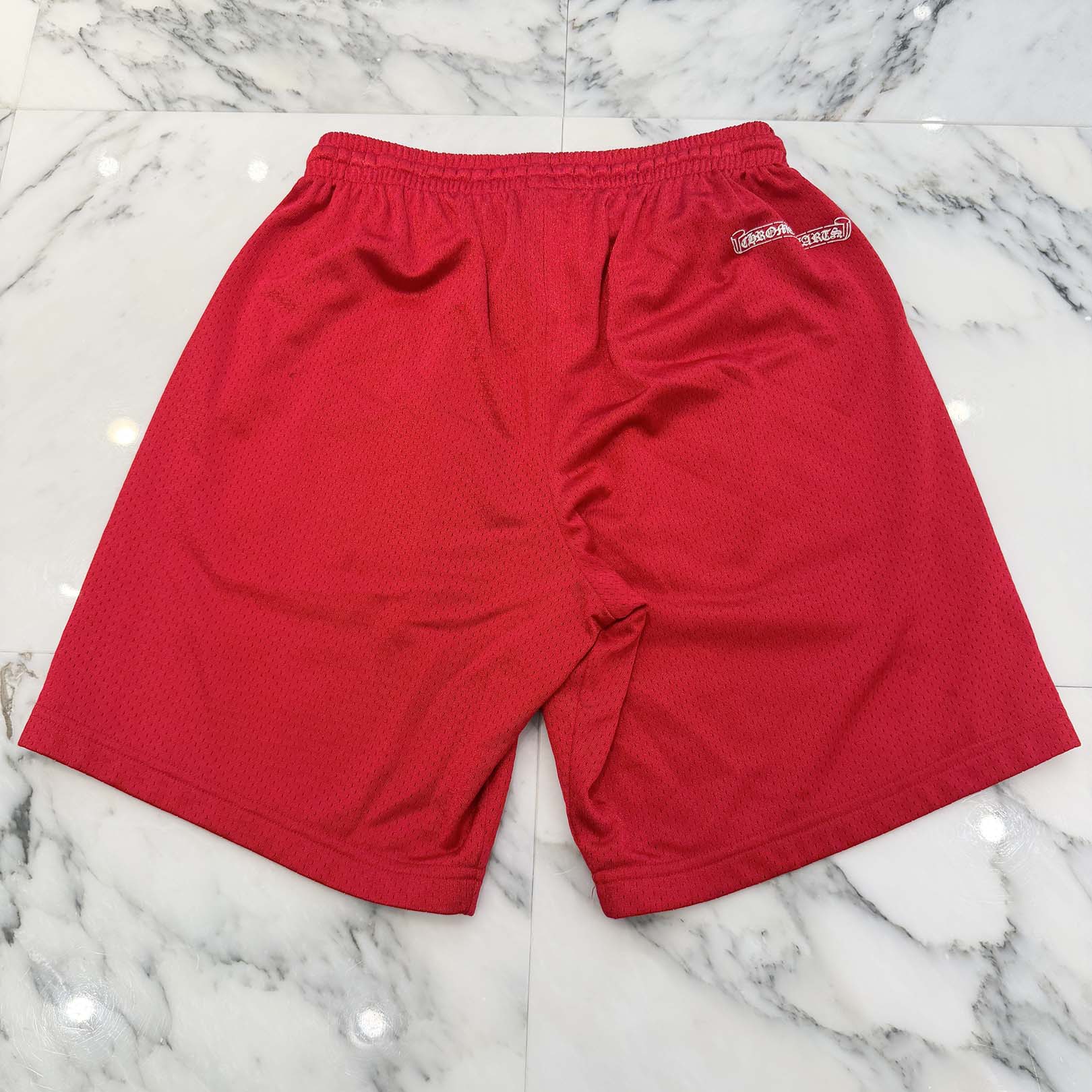 CHROME HEARTS × MATTY BOY "TEAM" Mesh Varsity Shorts Size S クロムハーツ × マッティボーイ チームメッシュバーシティ ショーツ サイズS