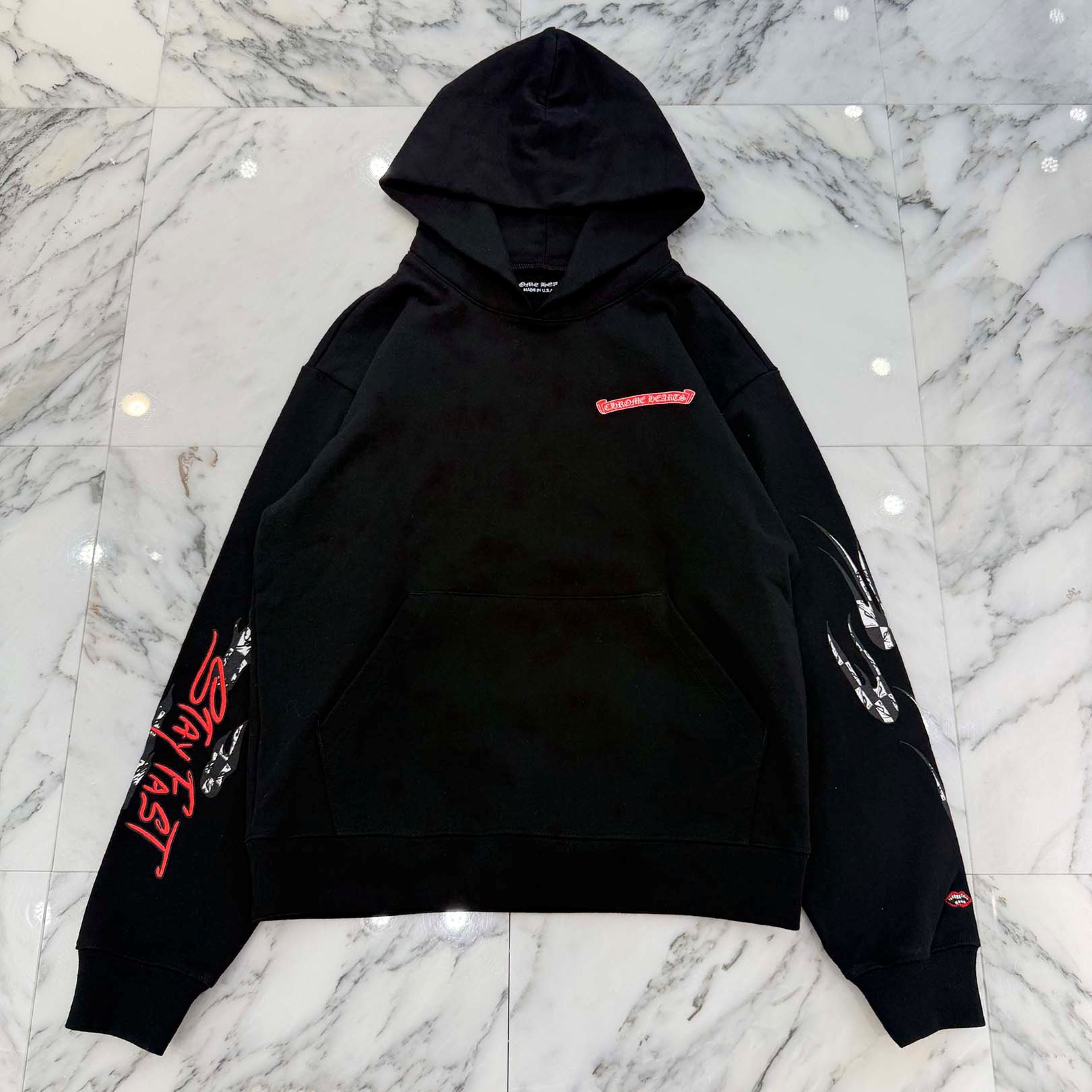 CHROME HEARTS × MATTY BOY PPO STAY FAST RACE TEAM Pullover Hoodie Size M クロムハーツ × マッティボーイ PPO スティファスト レースチーム プルオーバーフーディー サイズM