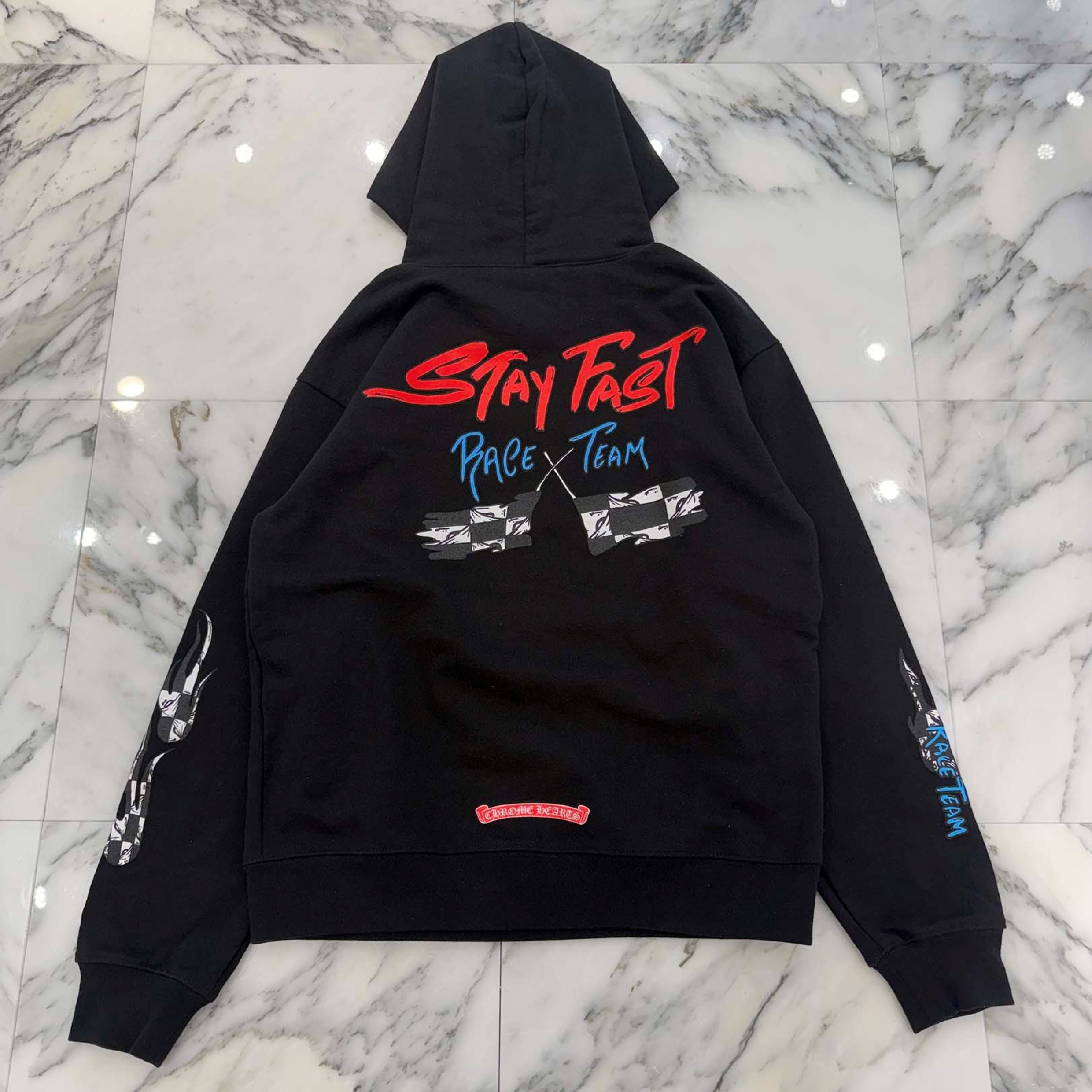CHROME HEARTS × MATTY BOY PPO STAY FAST RACE TEAM Pullover Hoodie Size M クロムハーツ × マッティボーイ PPO スティファスト レースチーム プルオーバーフーディー サイズM