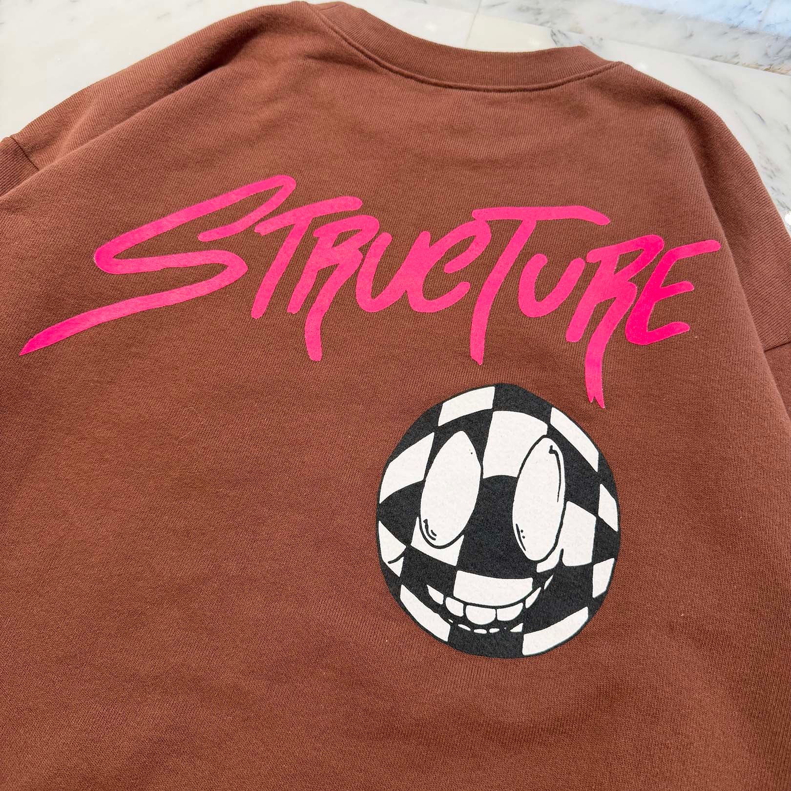CHROME HEARTS × MATTY BOY PPO STRUCTURE Crew Neck Sweat Shirt Size S クロムハーツ × マッティボーイ PPO ストラクチャー クルーネック スウェットシャツ サイズS
