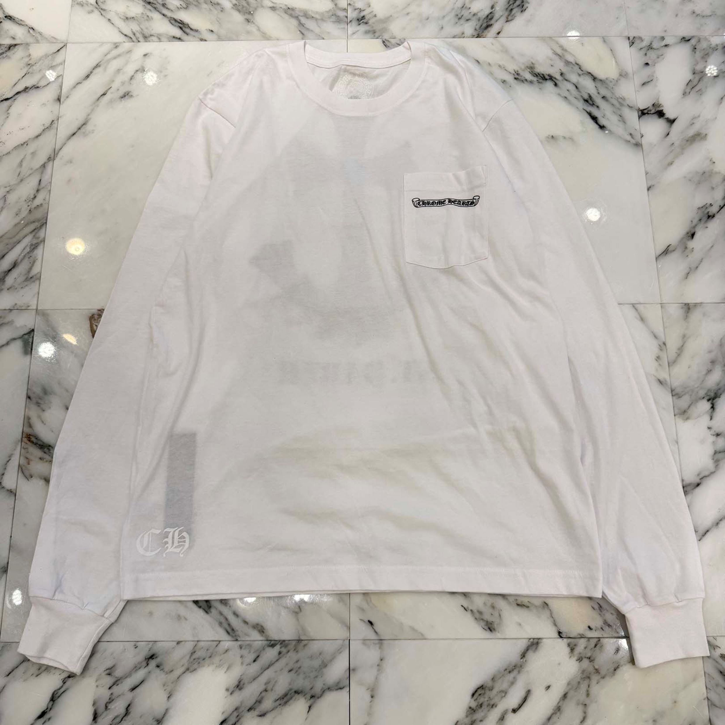 CHROME HEARTS St. Barth Limited CH Plus Long Sleeve Tee Size L クロムハーツ セントバース 限定 CHプラス ロングスリーブTシャツサイズL