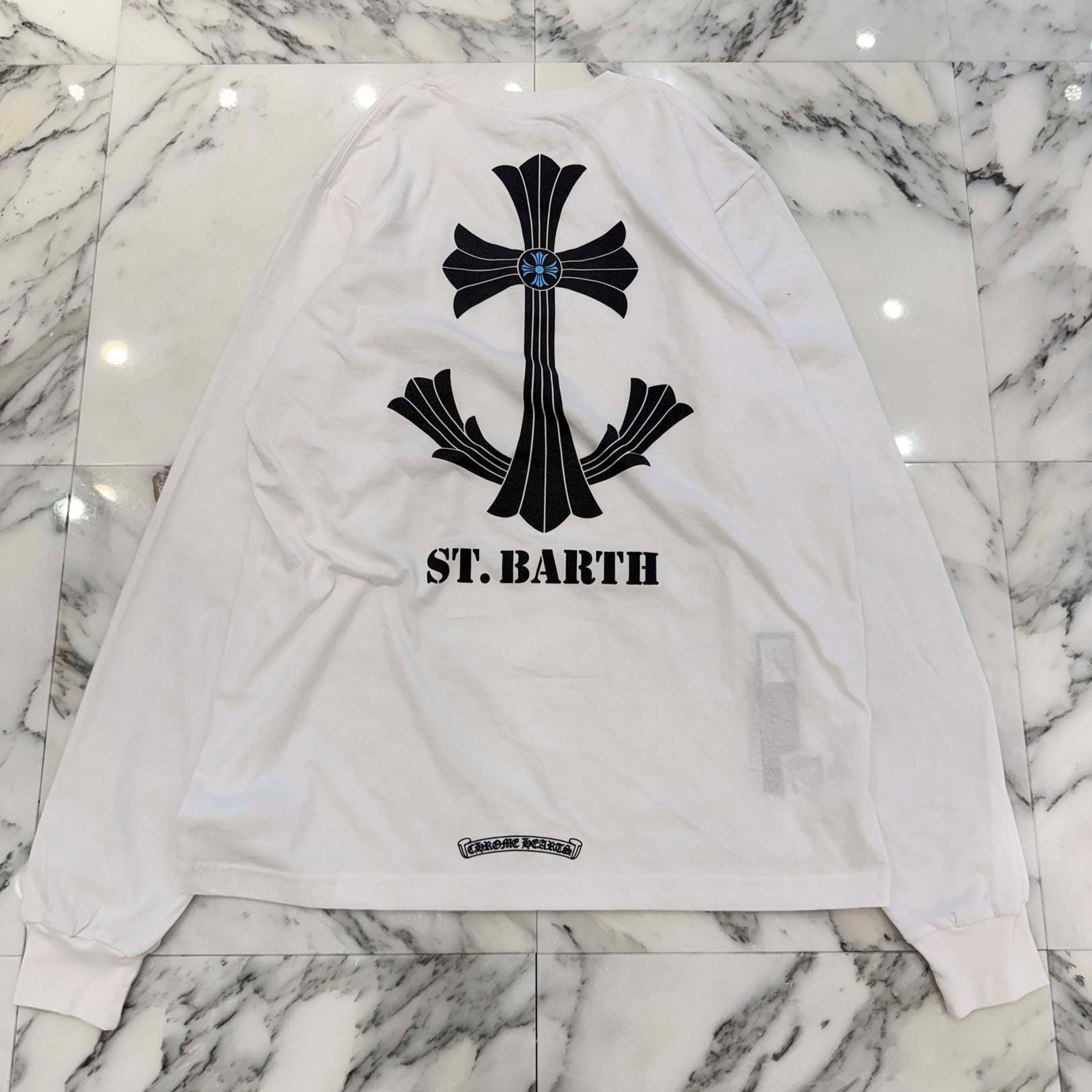 CHROME HEARTS St. Barth Limited CH Plus Long Sleeve Tee Size L クロムハーツ セントバース 限定 CHプラス ロングスリーブTシャツサイズL