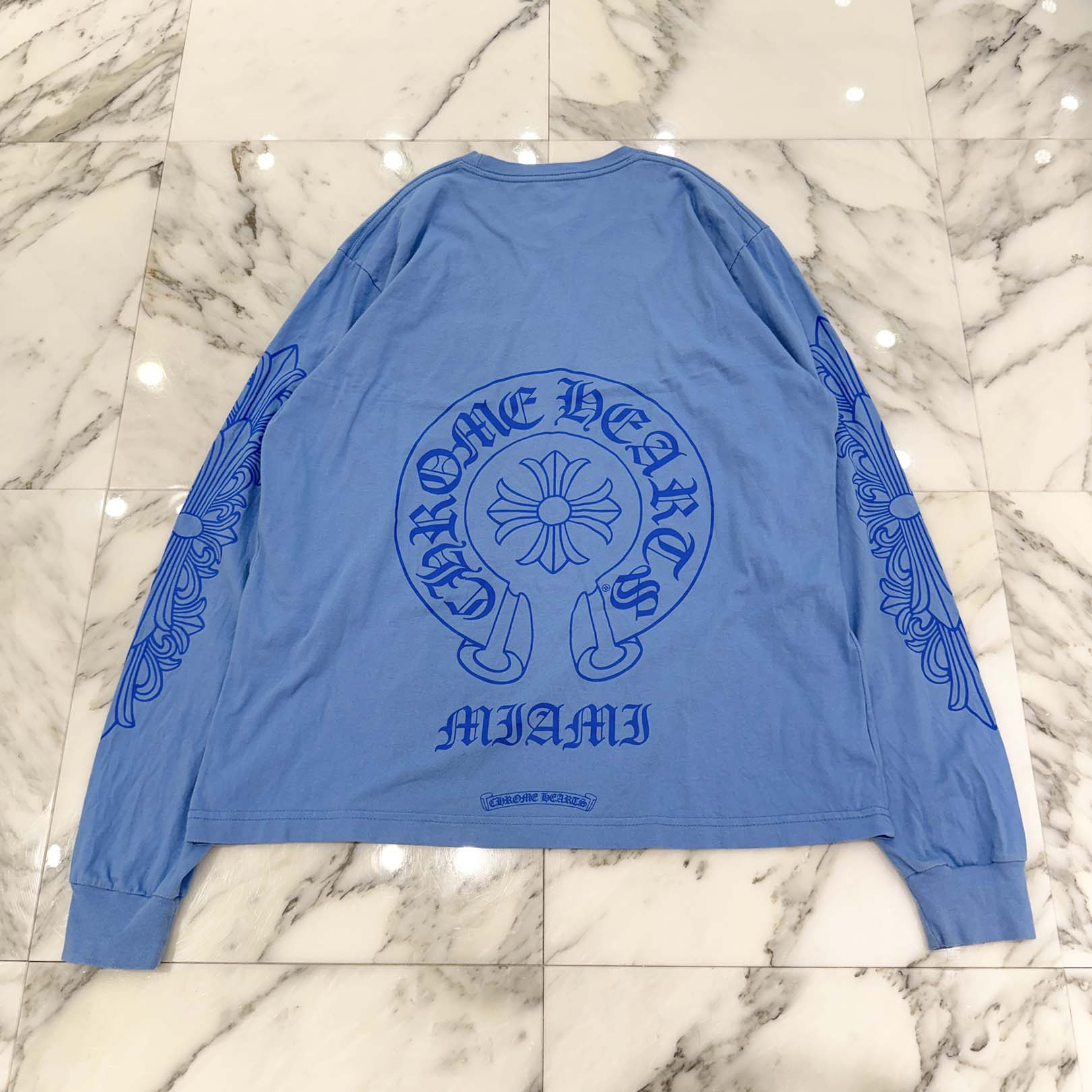 CHROME HEARTS MIAMI Limited Horseshoe Long Sleeve Tee Size L クロムハーツ マイアミ限定 ホースシューロングスリーブTシャツ サイズL