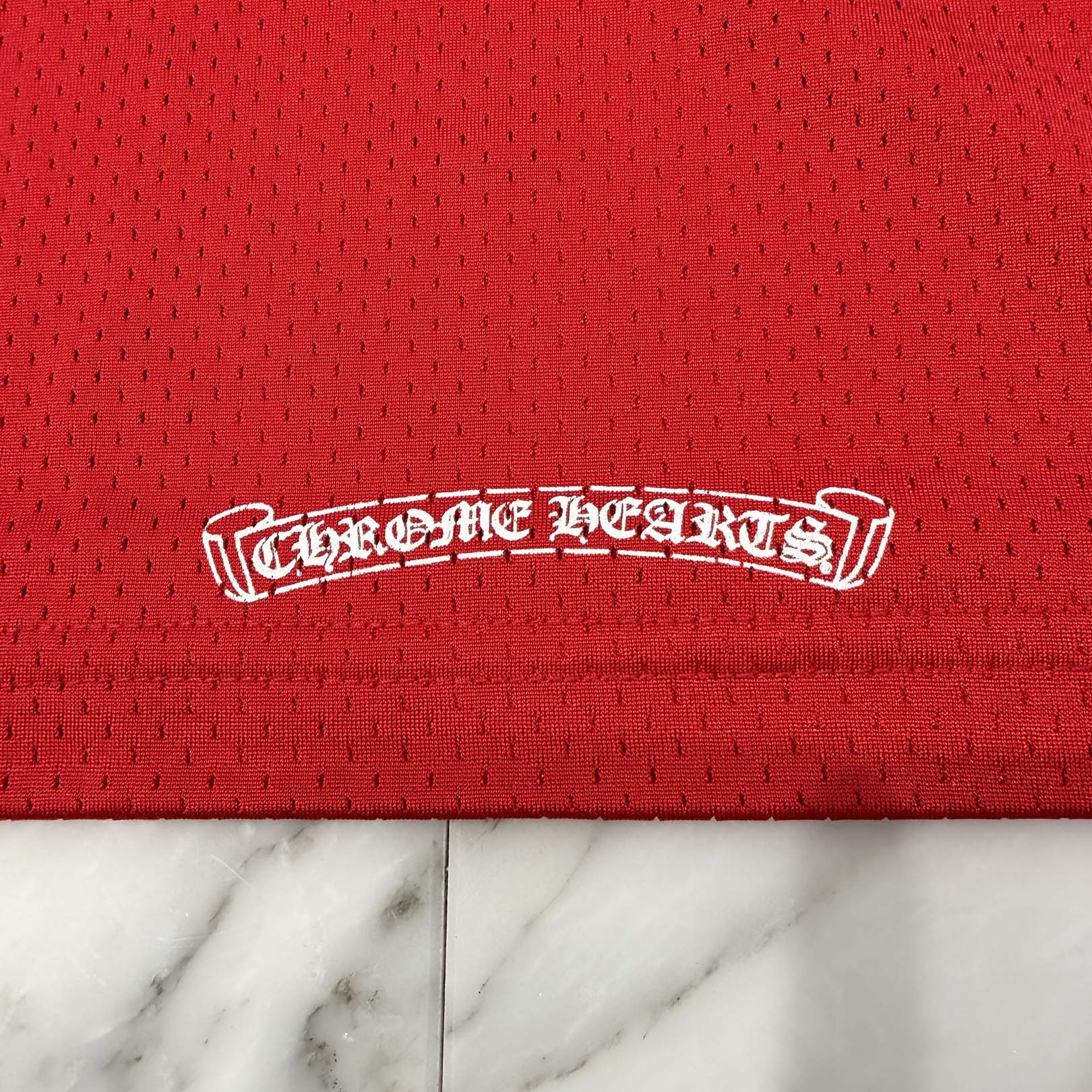 CHROME HEARTS Matty "TEAM" Mesh Warm Up Jersey Size L クロムハーツ マッティ "チーム" メッシュウォームアップジャージー サイズL