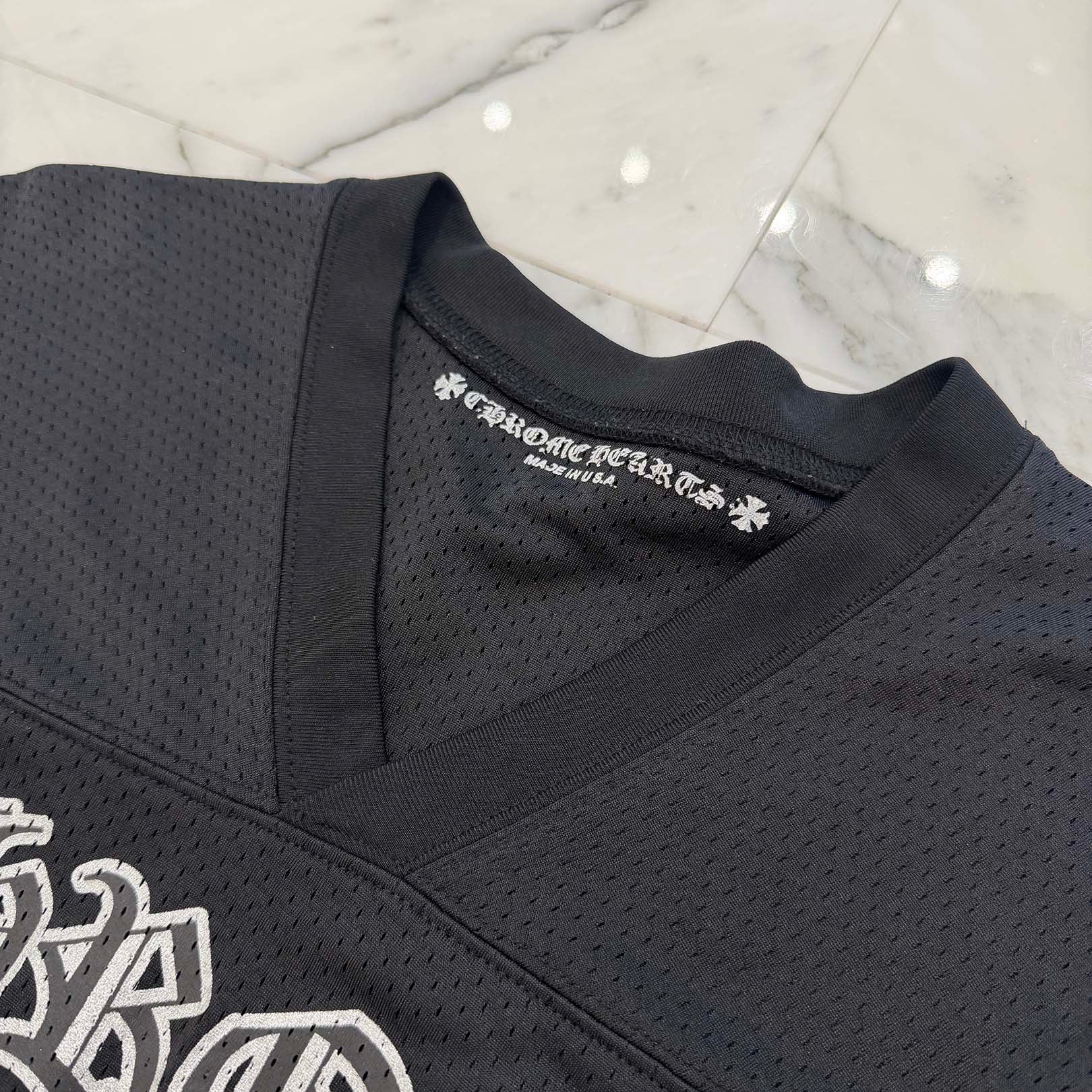 CHROME HEARTS Mesh Warm Up Jersey Size L クロムハーツ メッシュウォームアップジャージー サイズL
