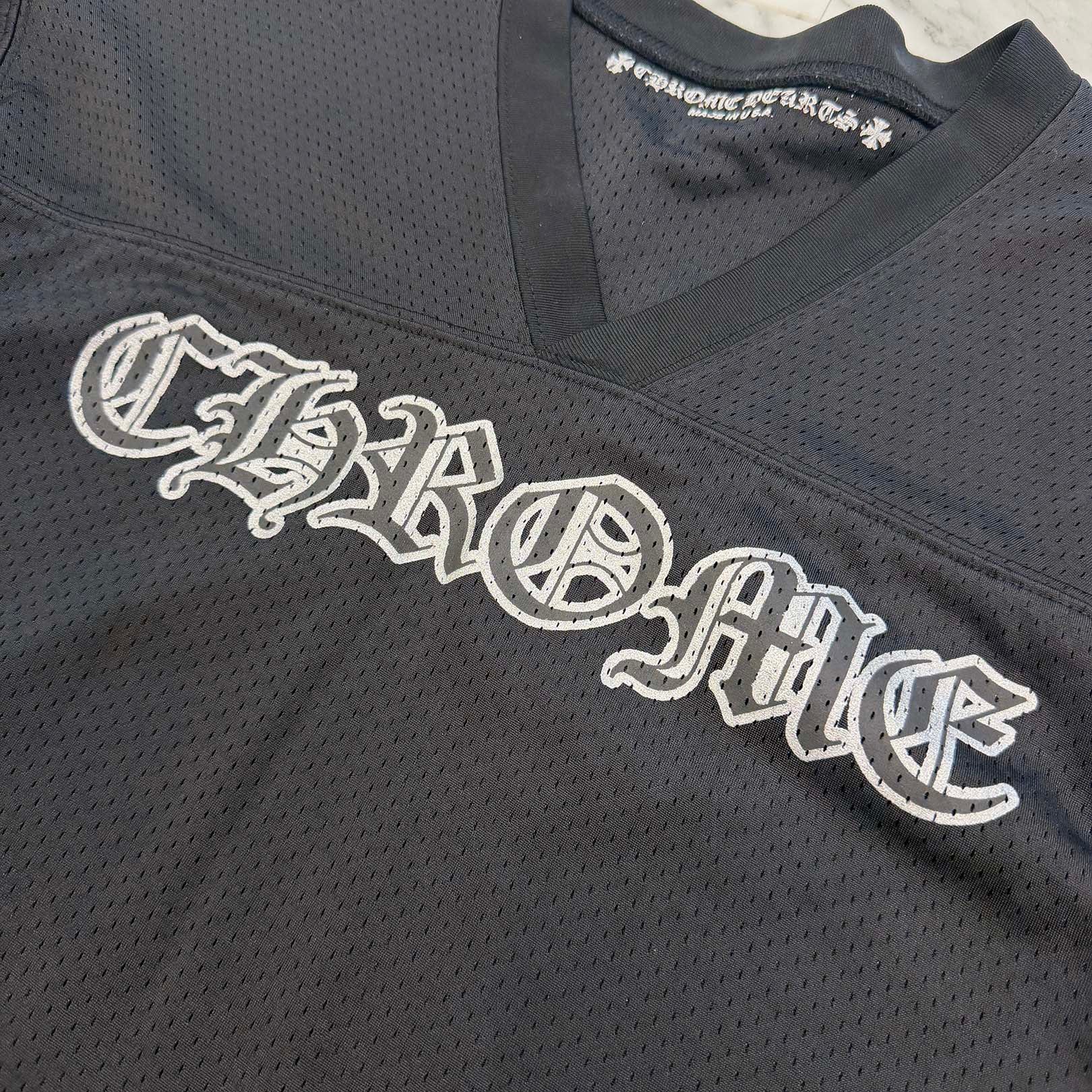 CHROME HEARTS Mesh Warm Up Jersey Size L クロムハーツ メッシュウォームアップジャージー サイズL