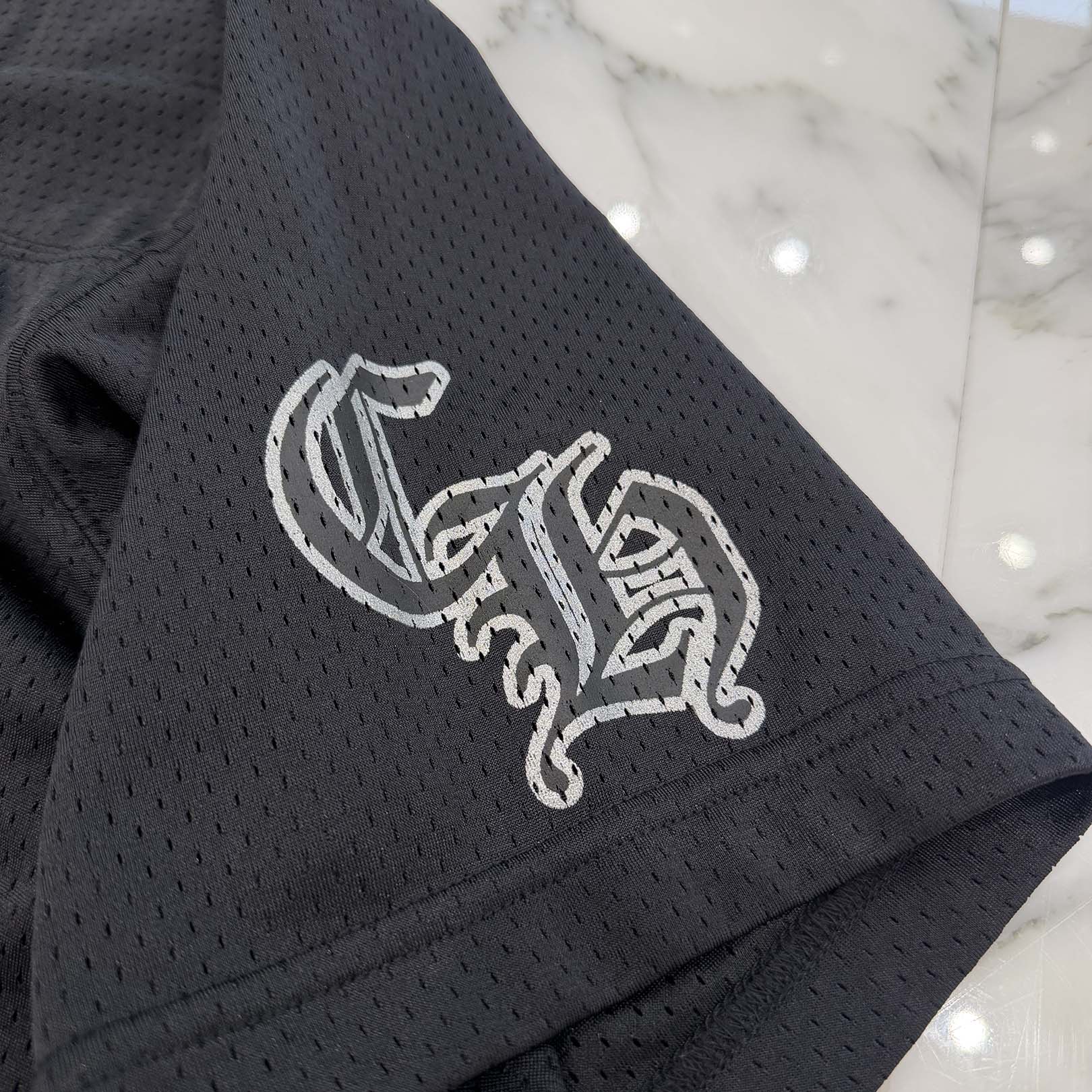 CHROME HEARTS Mesh Warm Up Jersey Size L クロムハーツ メッシュウォームアップジャージー サイズL