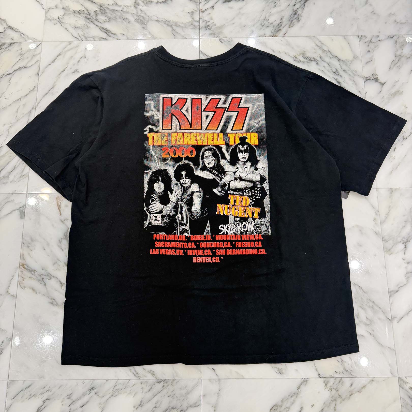 Vintage 00's KISS "THE FAREWELL TOUR 2000" S/S Tee Size XL ヴィンテージ 00's キス "ザ・フェアウェル・ツアー 2000" Tシャツ サイズXL