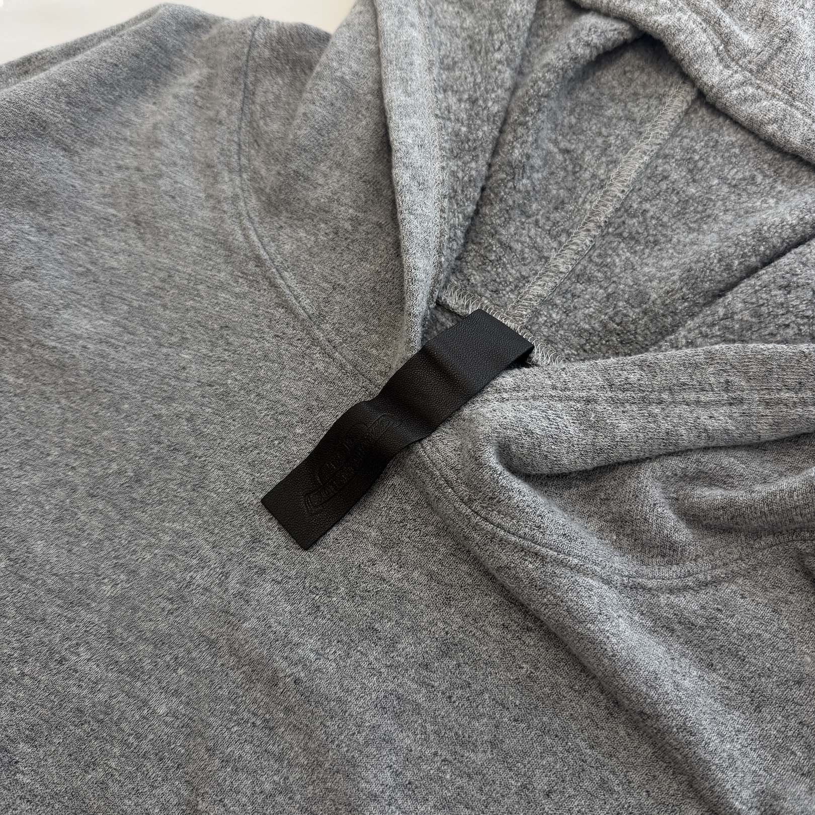 CHROME HEARTS Y NOT Cemetery Cross Leather Patch Pullover Hoodie Size XL クロムハーツ ワイノット セメタリークロスレザーパッチ プルオーバーフーディ サイズXL