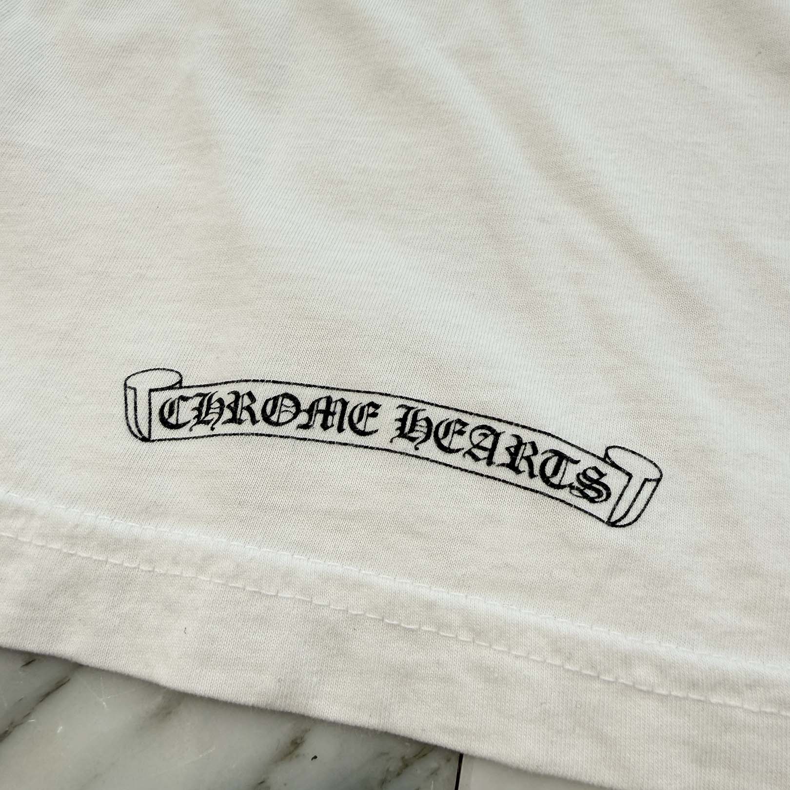CHROME HEARTS Gradient Dagger Horseshoe Print Tee Size M クロムハーツ グラデーション ダガー ホースシュー プリント Tシャツ サイズM