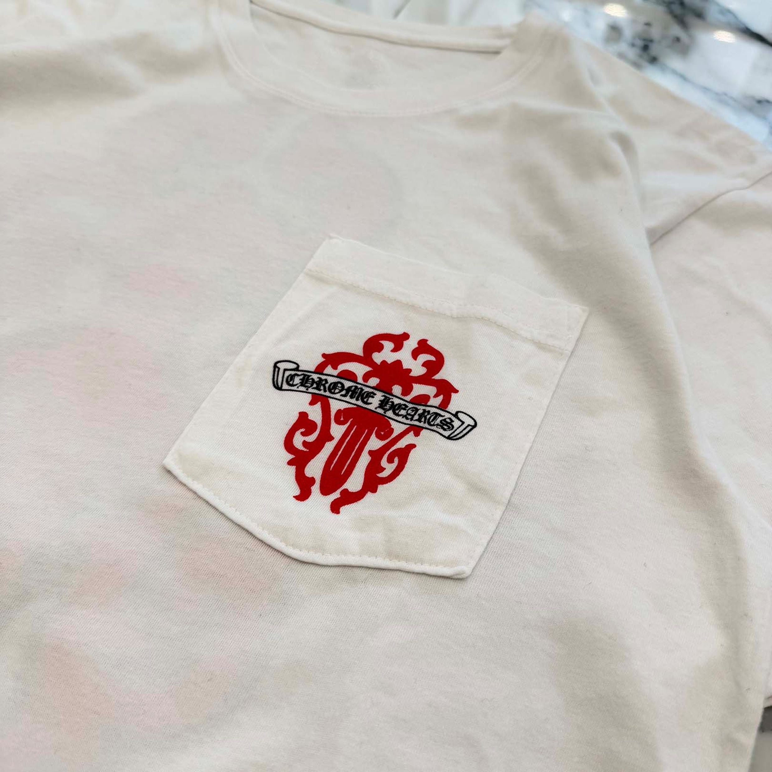 CHROME HEARTS Multi Logo Vine Dagger Tee Size M クロムハーツ マルチロゴ総柄 ヴァインダガー Tシャツ サイズM