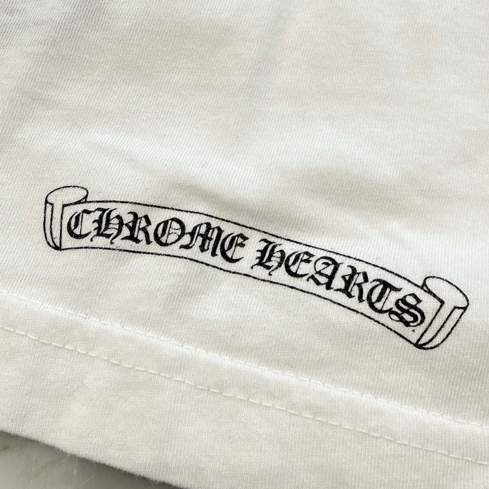 CHROME HEARTS Multi Logo Vine Dagger Tee Size M クロムハーツ マルチロゴ総柄 ヴァインダガー Tシャツ サイズM