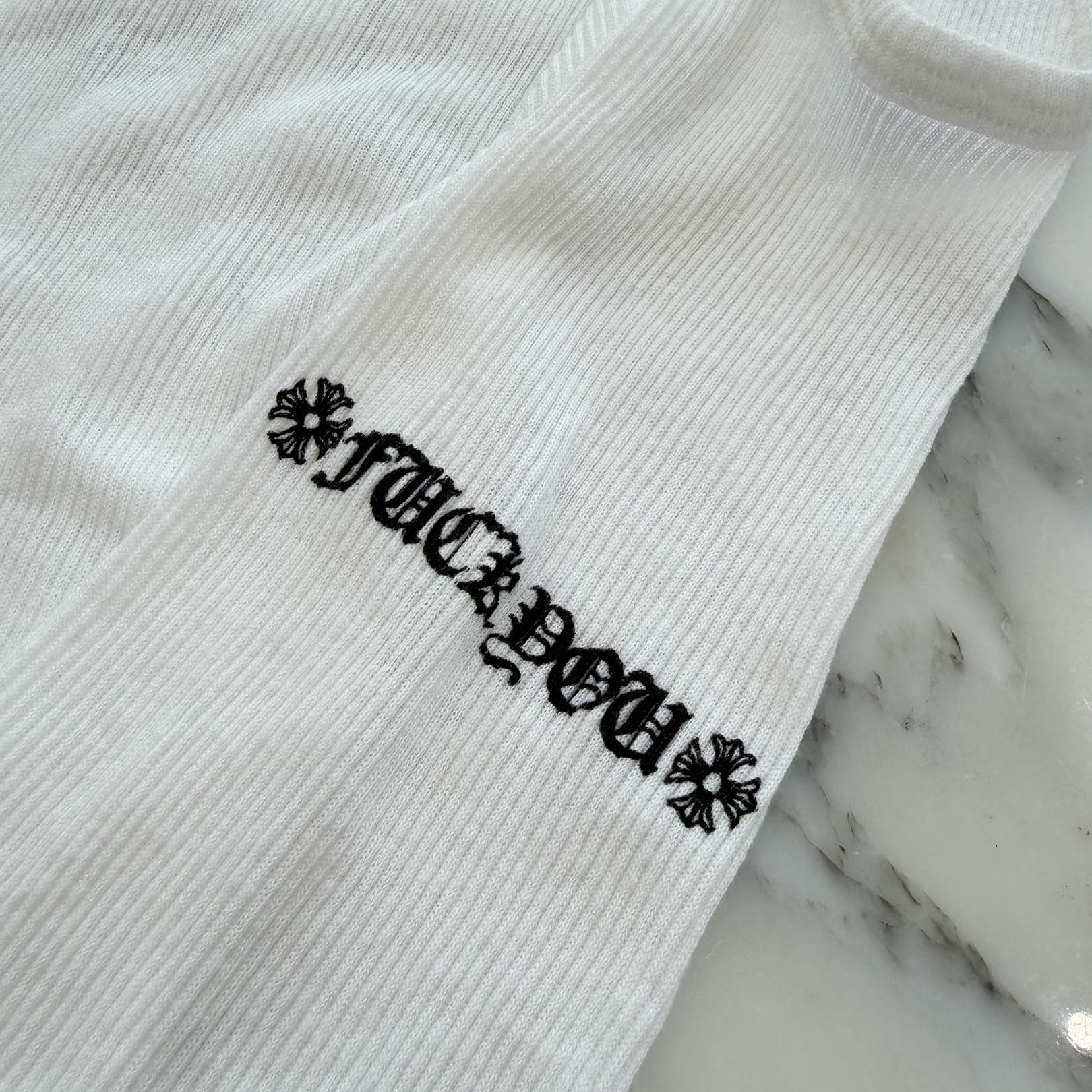 CHROME HEARTS Back Horseshoe Fuck you Print Tank Top Size XL クロムハーツ バックホースシュー ファックユー プリント タンクトップ サイズXL