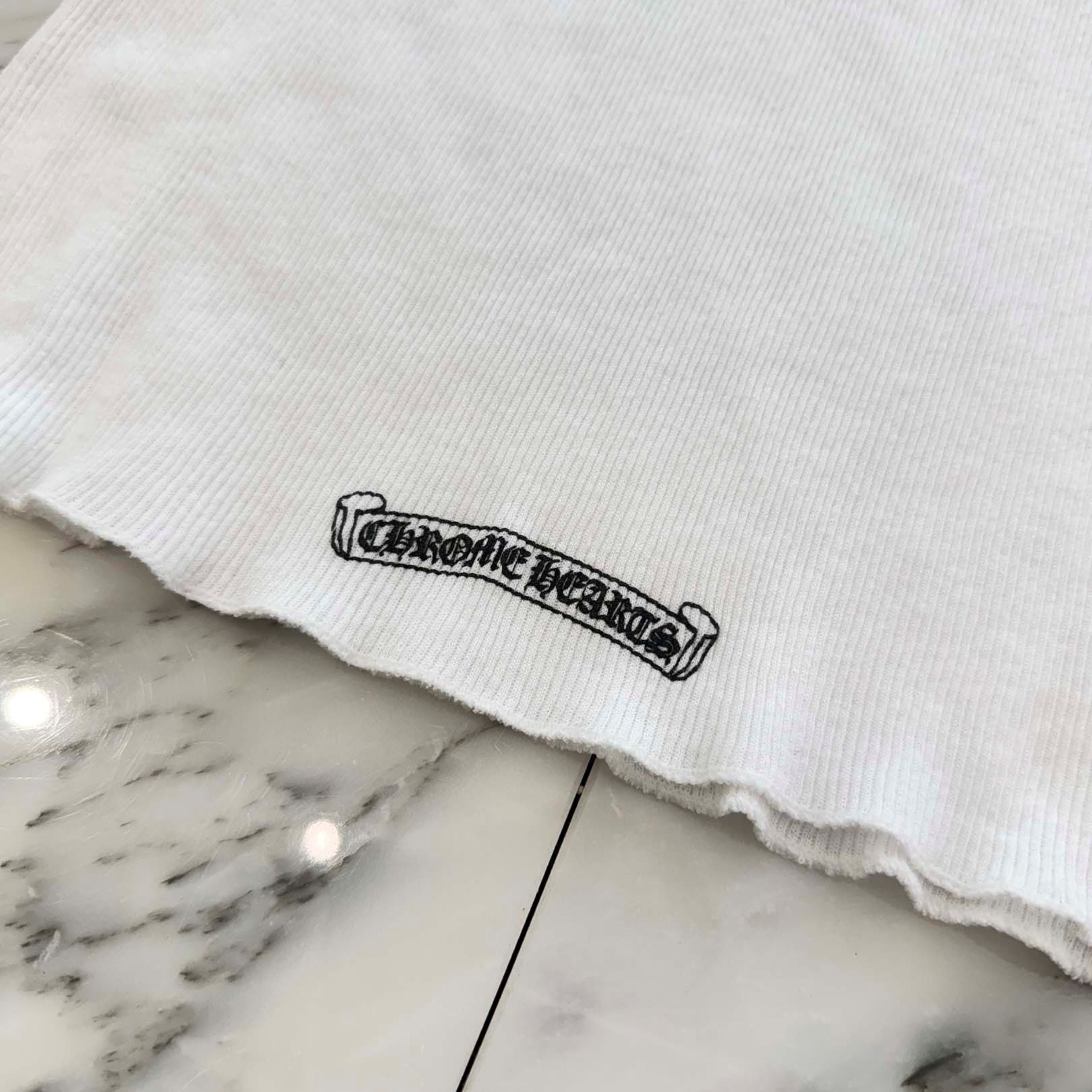 CHROME HEARTS Back Horseshoe Fuck you Print Tank Top Size XL クロムハーツ バックホースシュー ファックユー プリント タンクトップ サイズXL